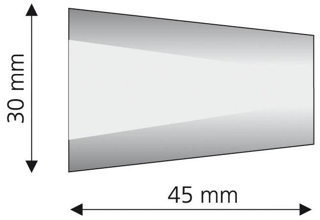 Liedeco Gardinenstangen-Endstück »Dust«, (Set, 2 St.), für Gardinenstangen Ø 16 mm
