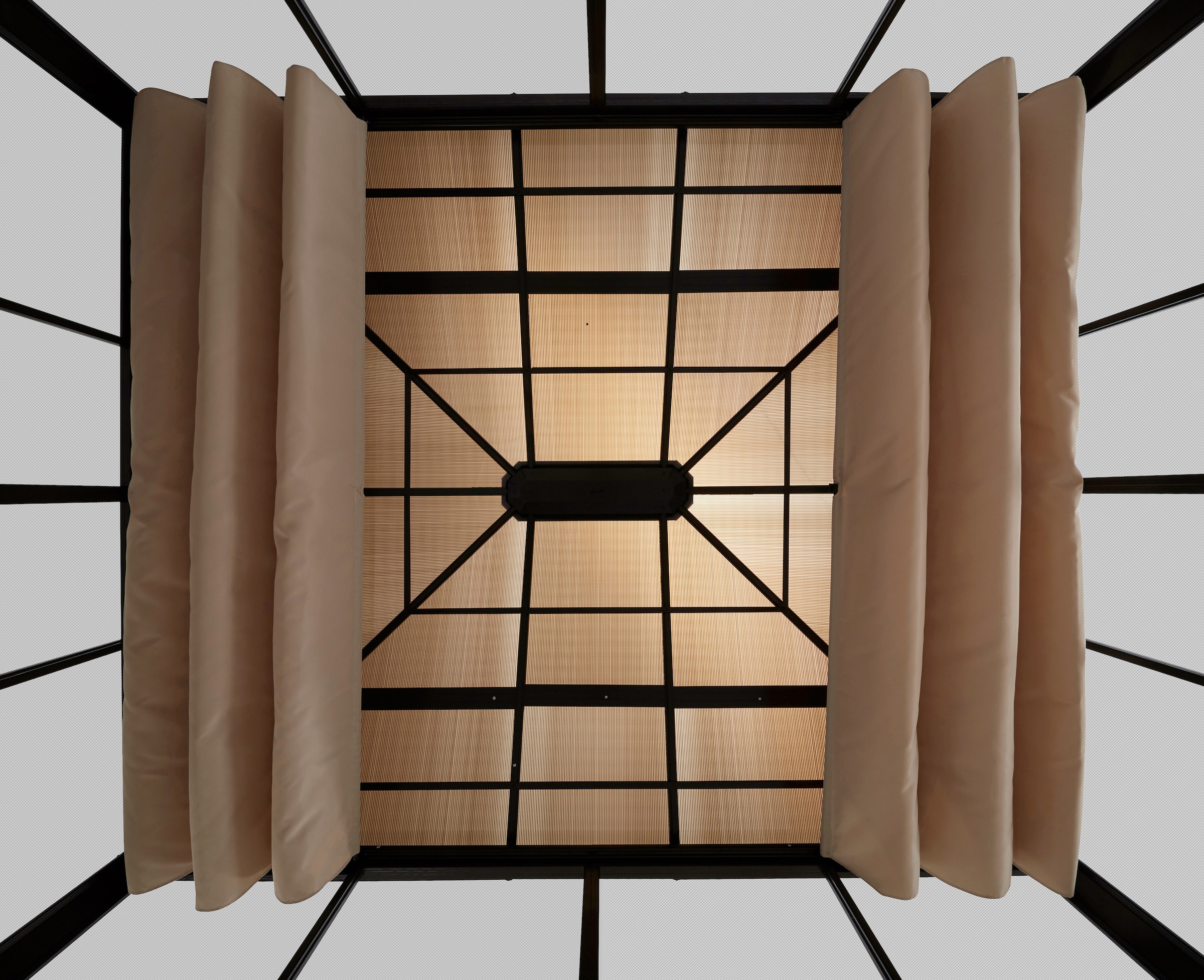 KONIFERA Pavillon »Antigua«, (Set), BxT: 300x365 cm, inkl. Sonnensegel