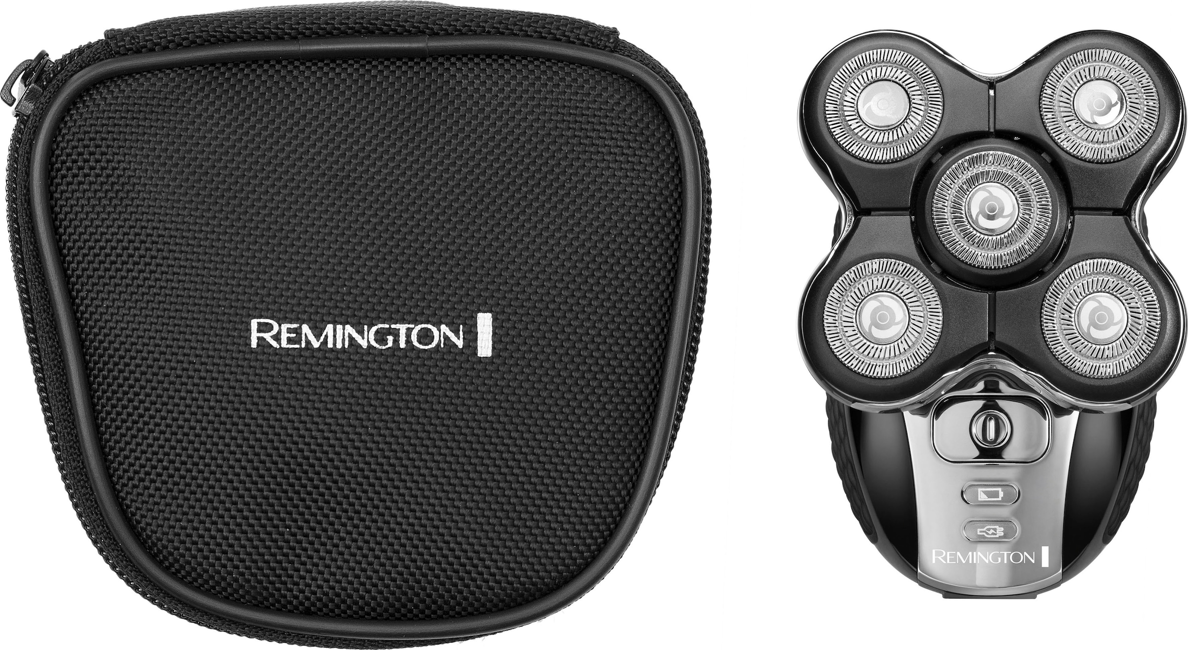 Remington Glatzen-Rasierer »Ultimate Series RX5, XR1500 -«, 1 Aufsätze, für Nass-& Trockenrasur, 100 %
wasserdicht, akkubetrieben-50 Min.