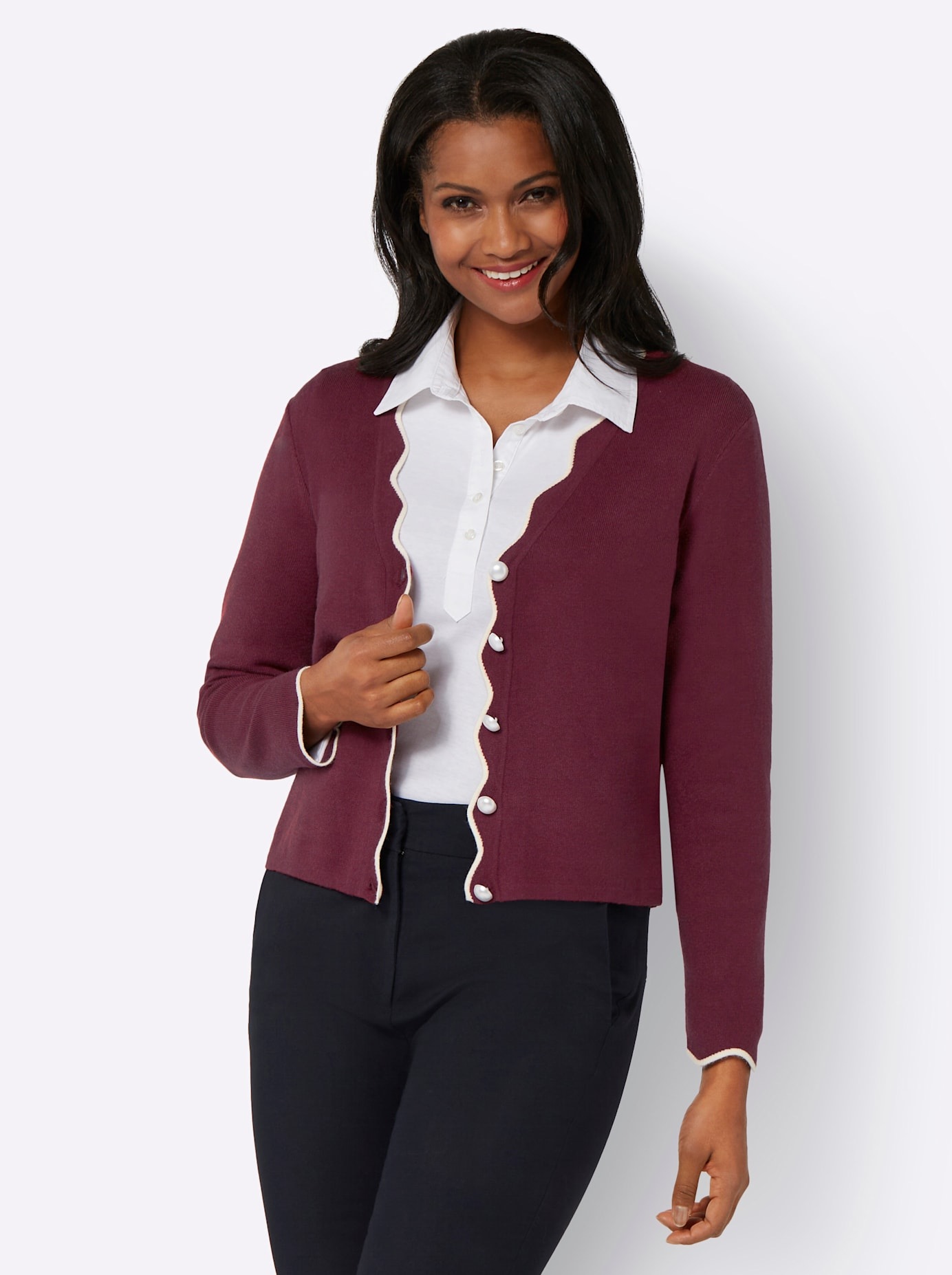 Lady Strickjacke