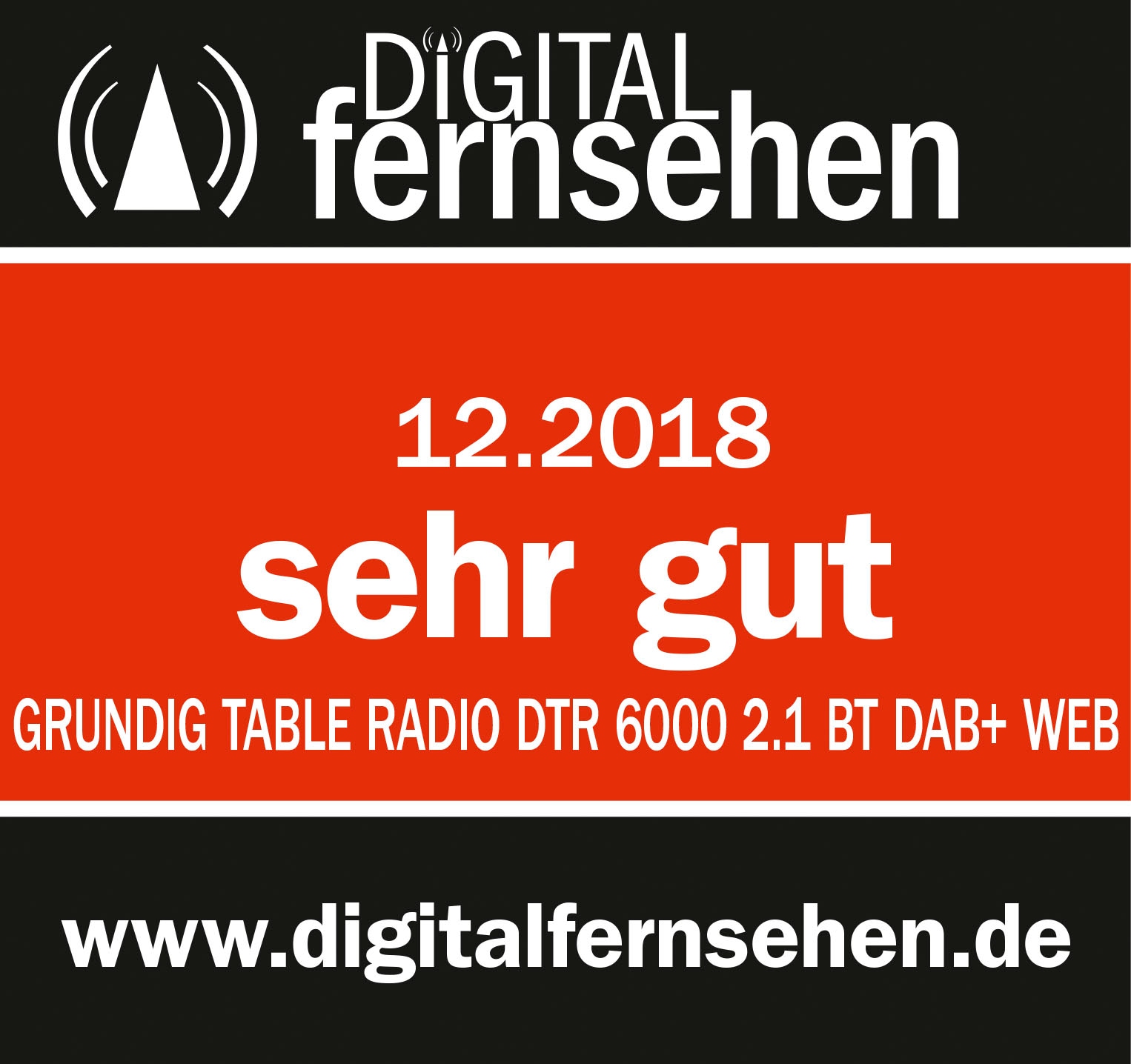 ❤ Grundig Digitalradio (DAB+) »DTR 6000 DAB+)-FM-Tuner Digitalradio Shop ordern 28 mit Jelmoli-Online X«, (Bluetooth-WLAN im RDS-Internetradio W) (