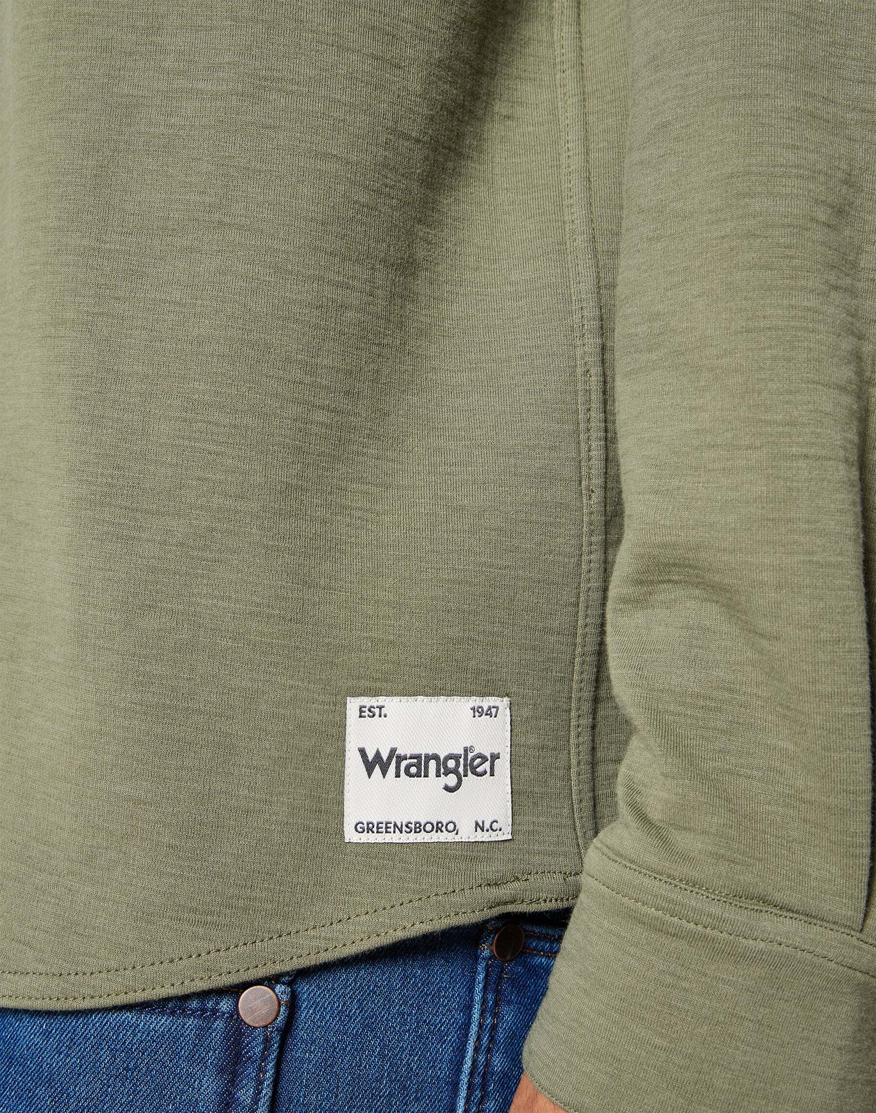 Wrangler Langarm-Poloshirt »Wrangler Langarmpolo Longsleeves Utility Polo«