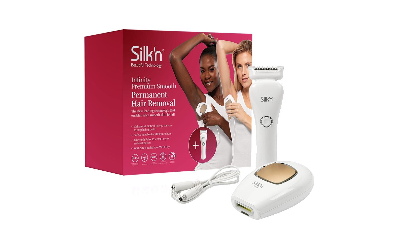 Silk'n HPL-Haarentferner »Infinity Premium Smooth«, 500.000 Lichtimpulse