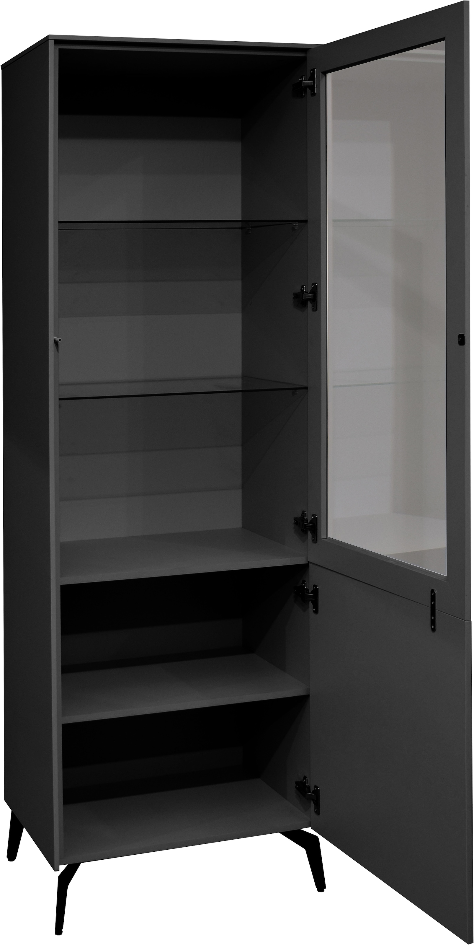 Mäusbacher Standvitrine »Imola TOPSELLER!«, (OTTOs Choice), Mäusbacher Vitrine mit Glas- und Holztür