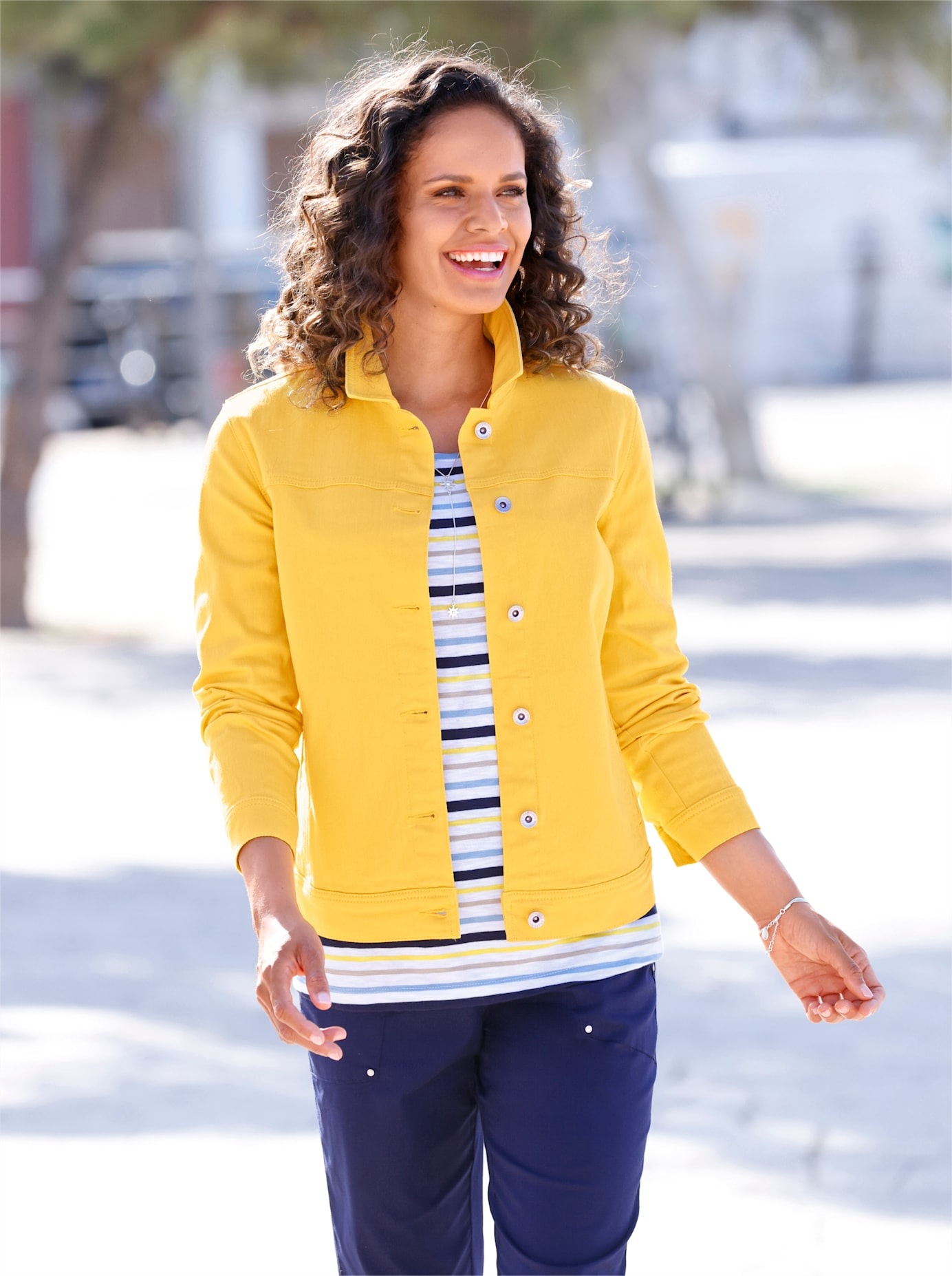 Casual Looks Jeansblazer »Jeans-Jacke«