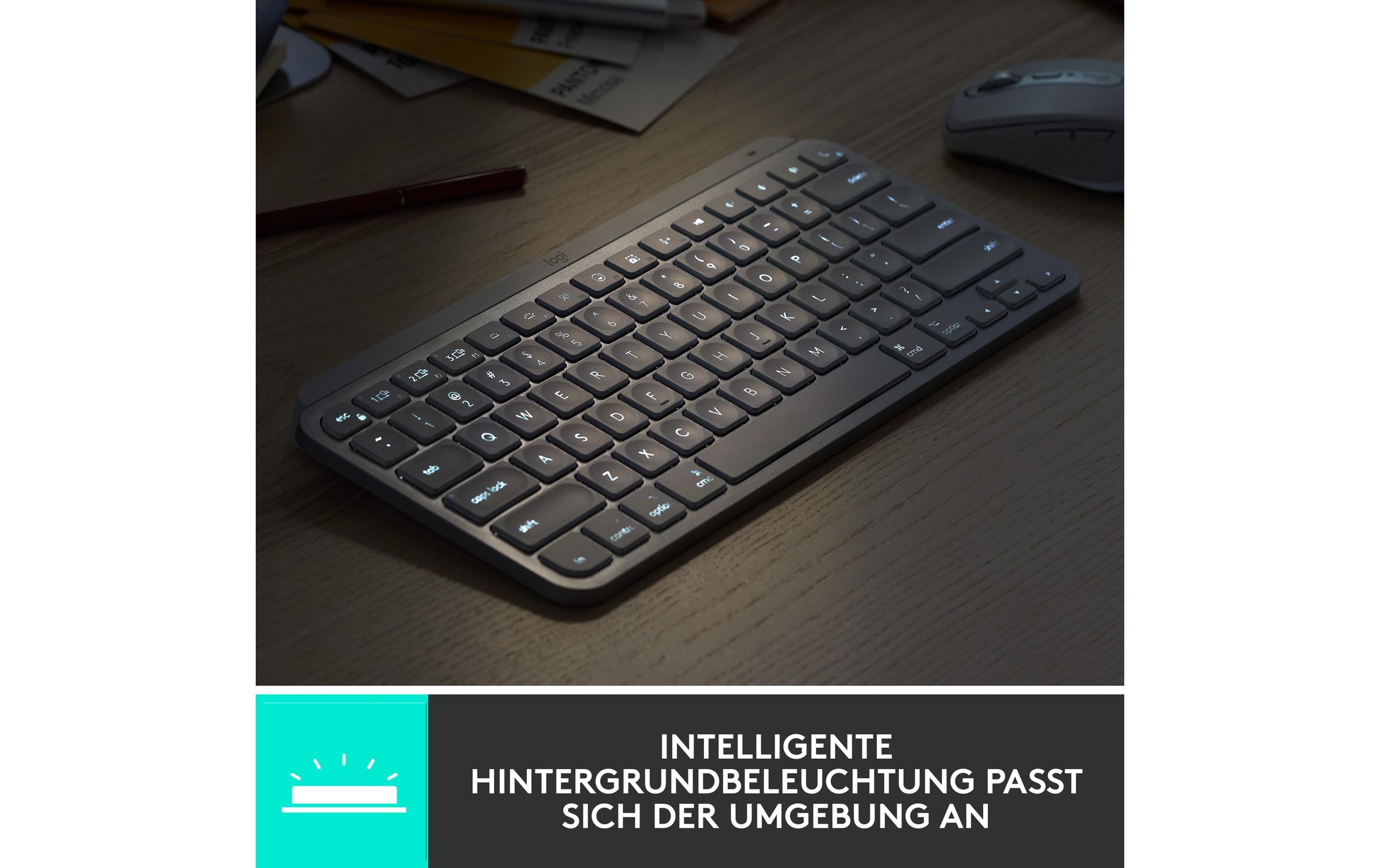 Logitech Tastatur »Logitech MX Keys Mini graphite for Business«