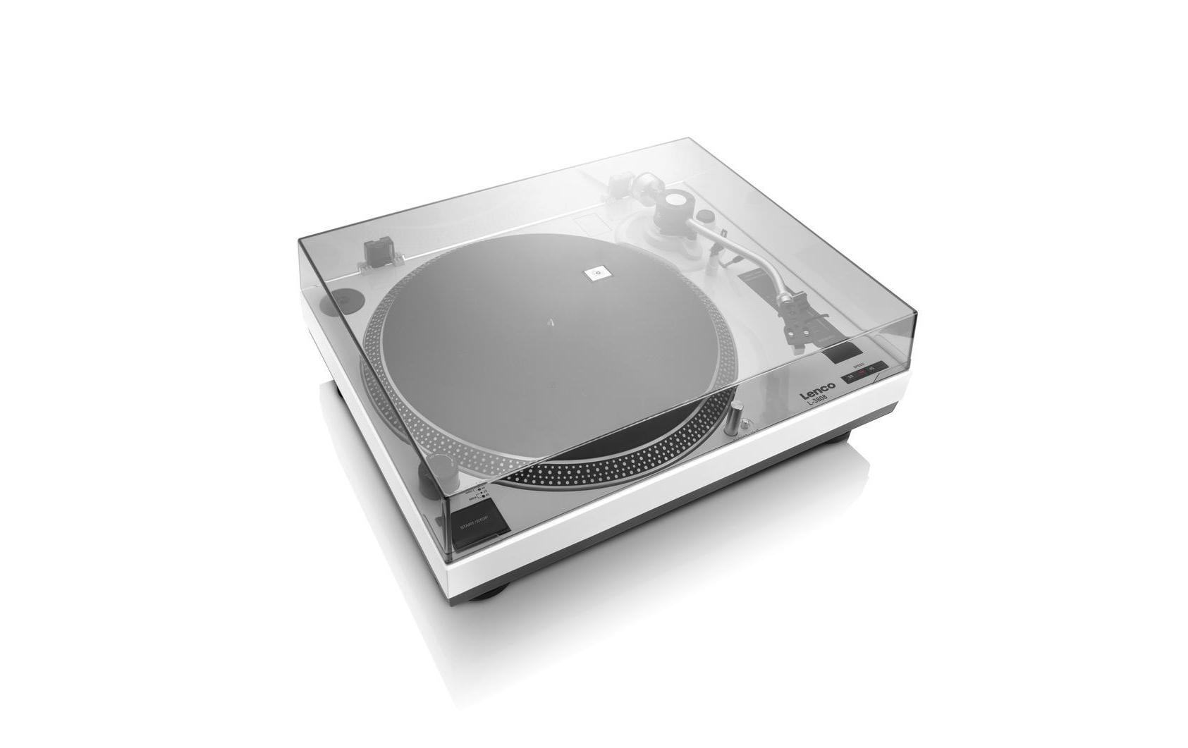 Lenco Plattenspieler »L-3808 Weiss«