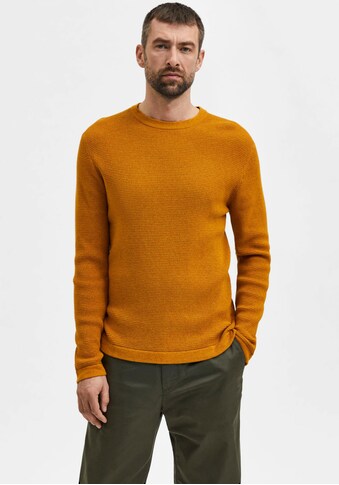 SELECTED HOMME Strickpullover »SLHROCKS LS KNIT CREW NECK« kaufen