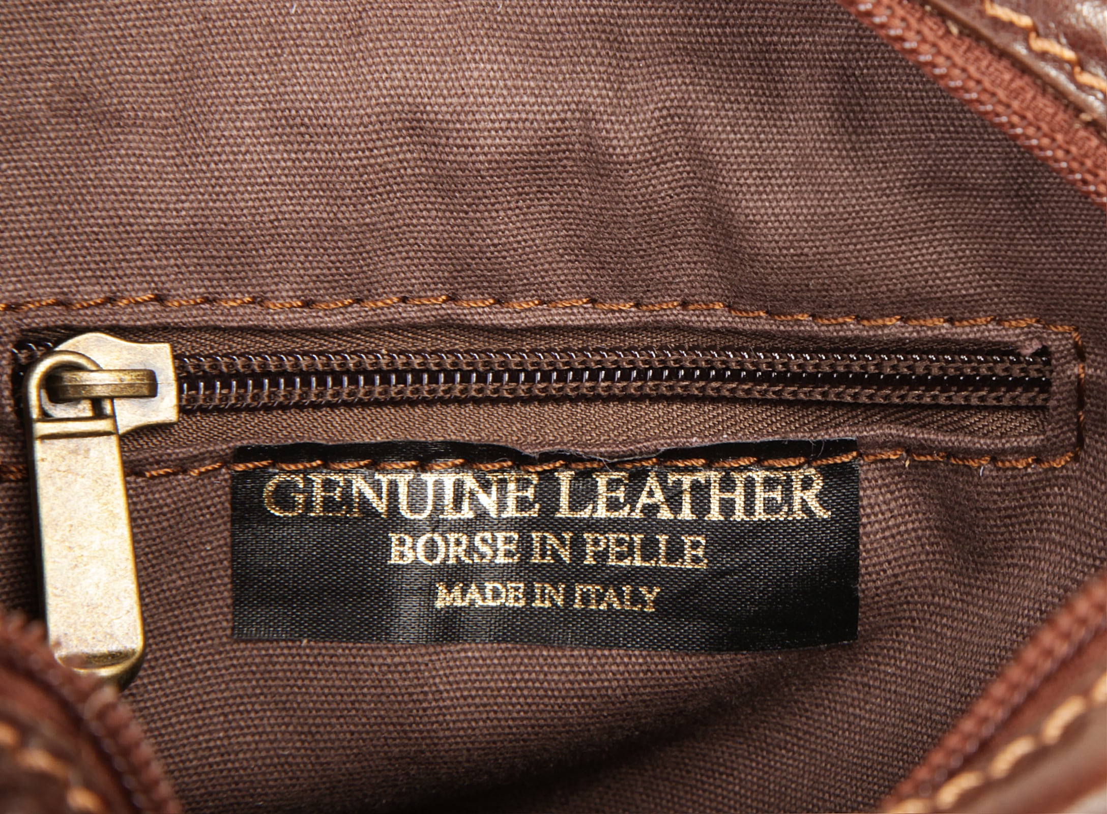 Piké Umhängetasche, echt Leder, Made in Italy