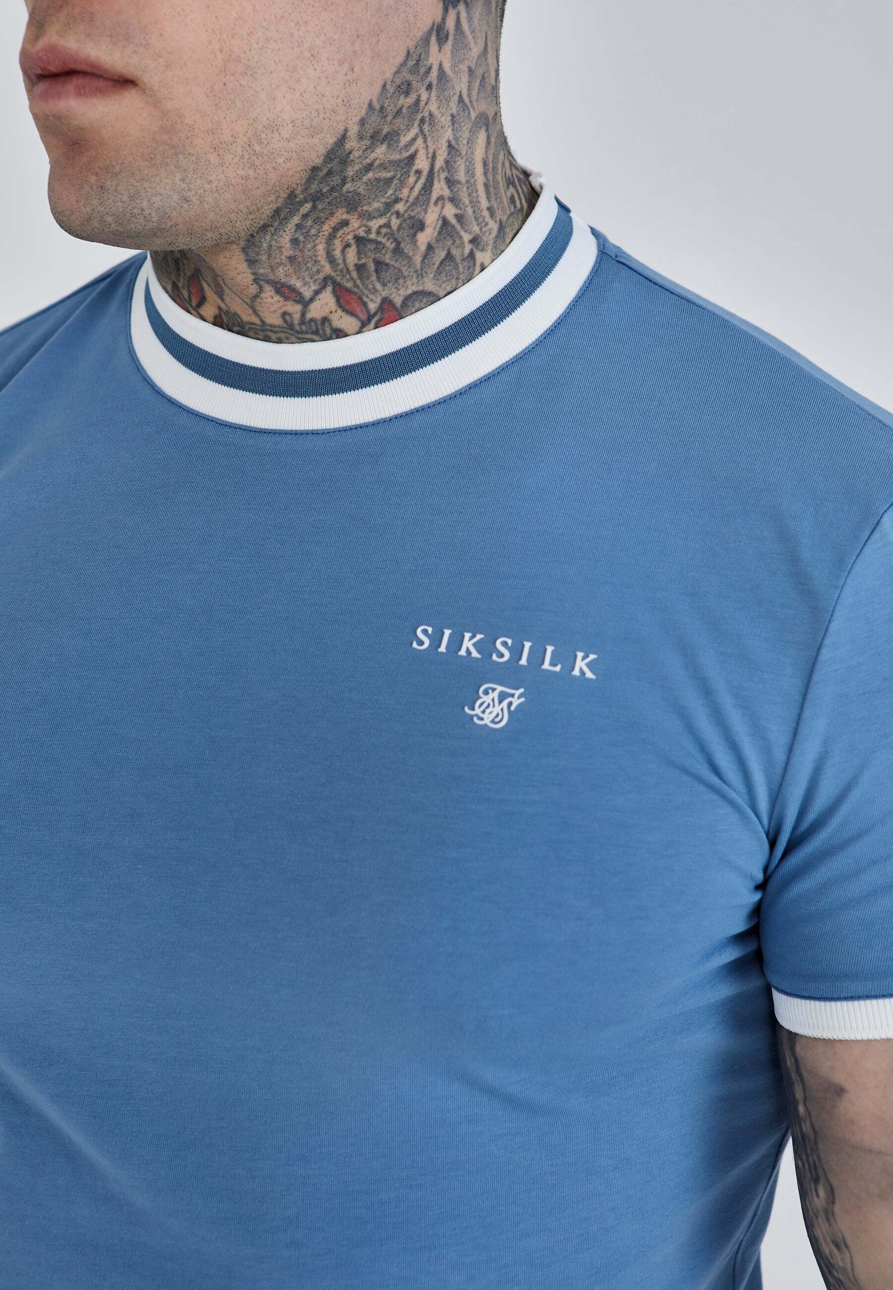 Siksilk T-Shirt »Siksilk T-Shirt Ringer T-Shirt«