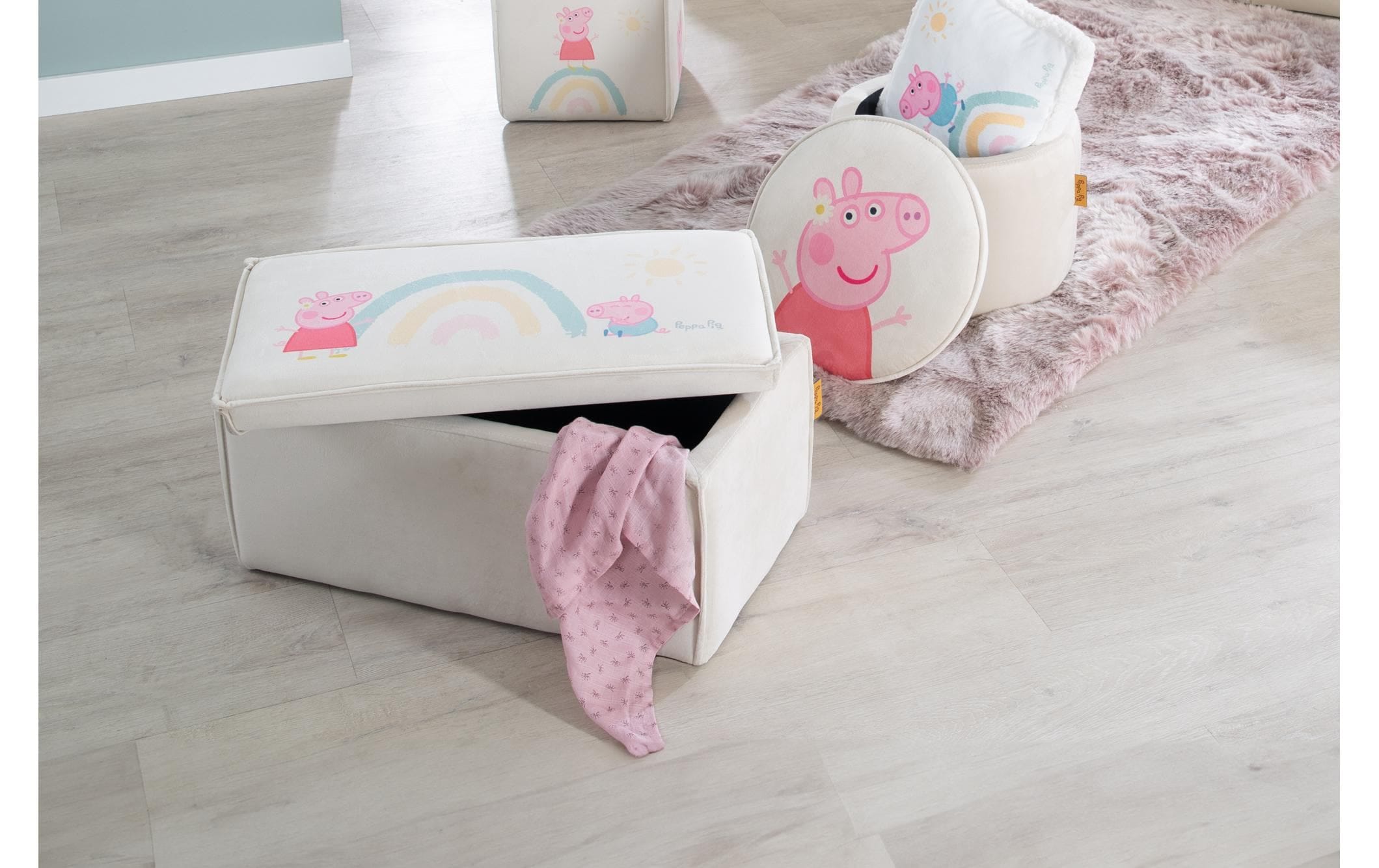 roba® Kindersitzgruppe »Peppa Pig mit Aufbewahrungsfunktion«