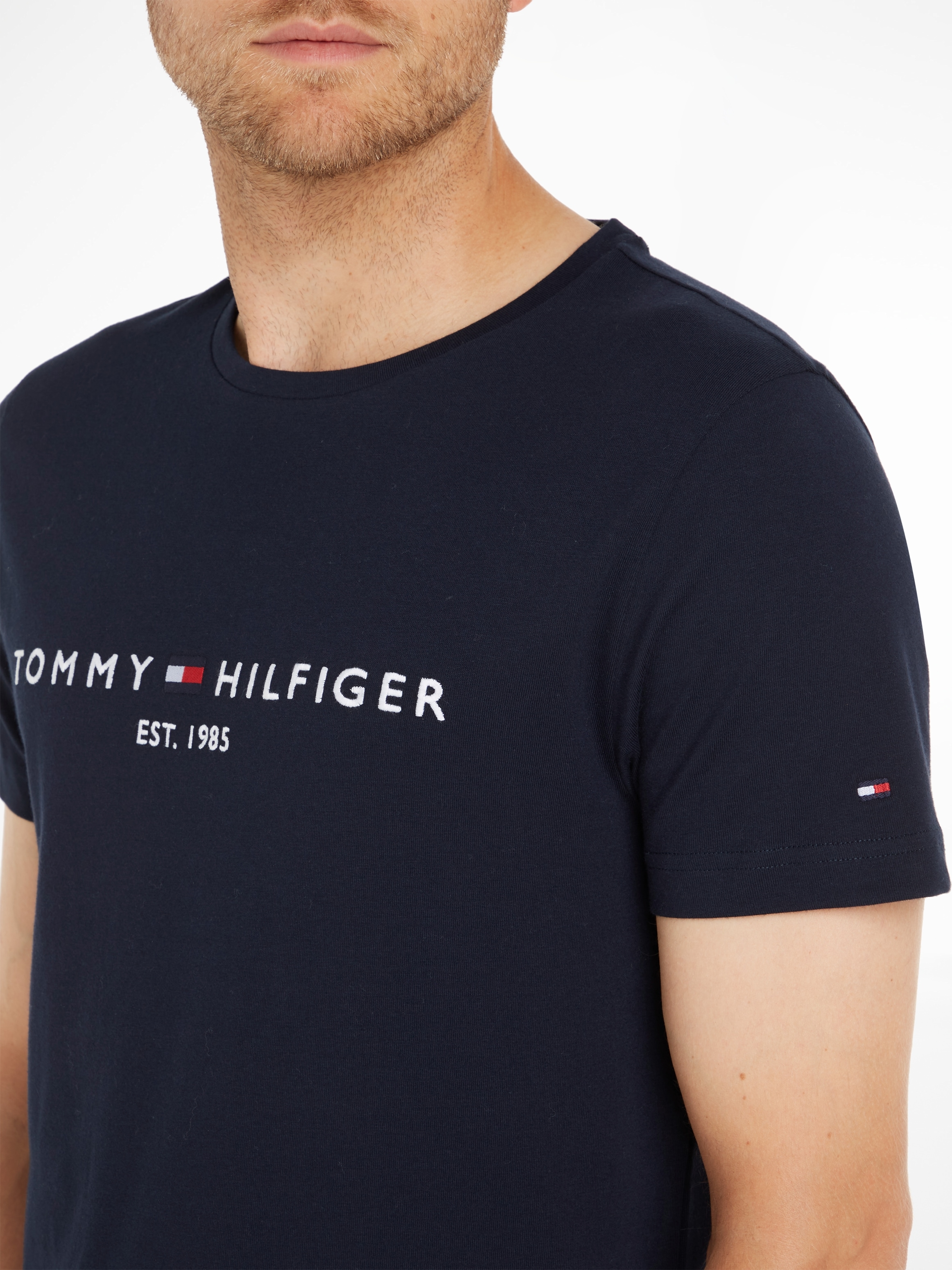 Tommy Hilfiger T-Shirt »TOMMY FLAG HILFIGER TEE«