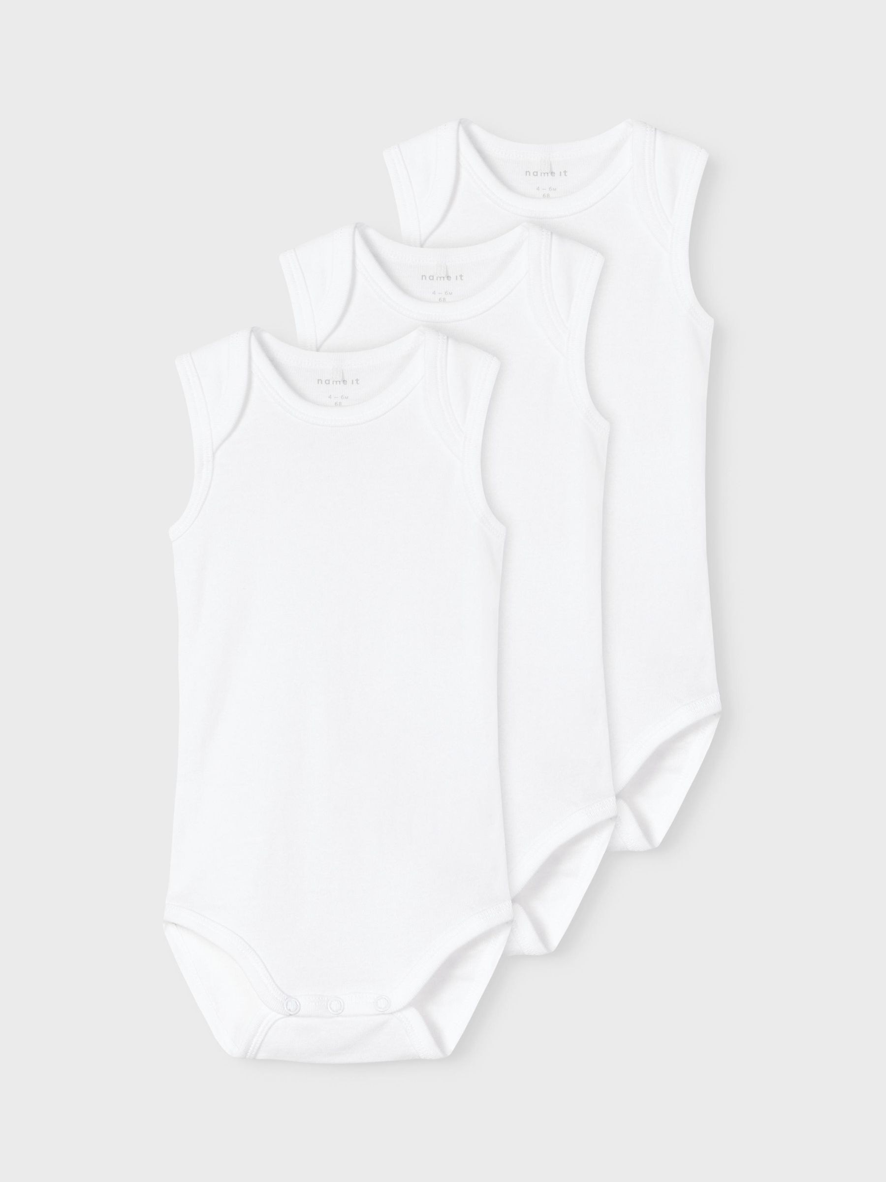 Name It Body »NBNBODY 3P TANK SOLID WHITE 3 NOOS« Packung, 3 Stk.
