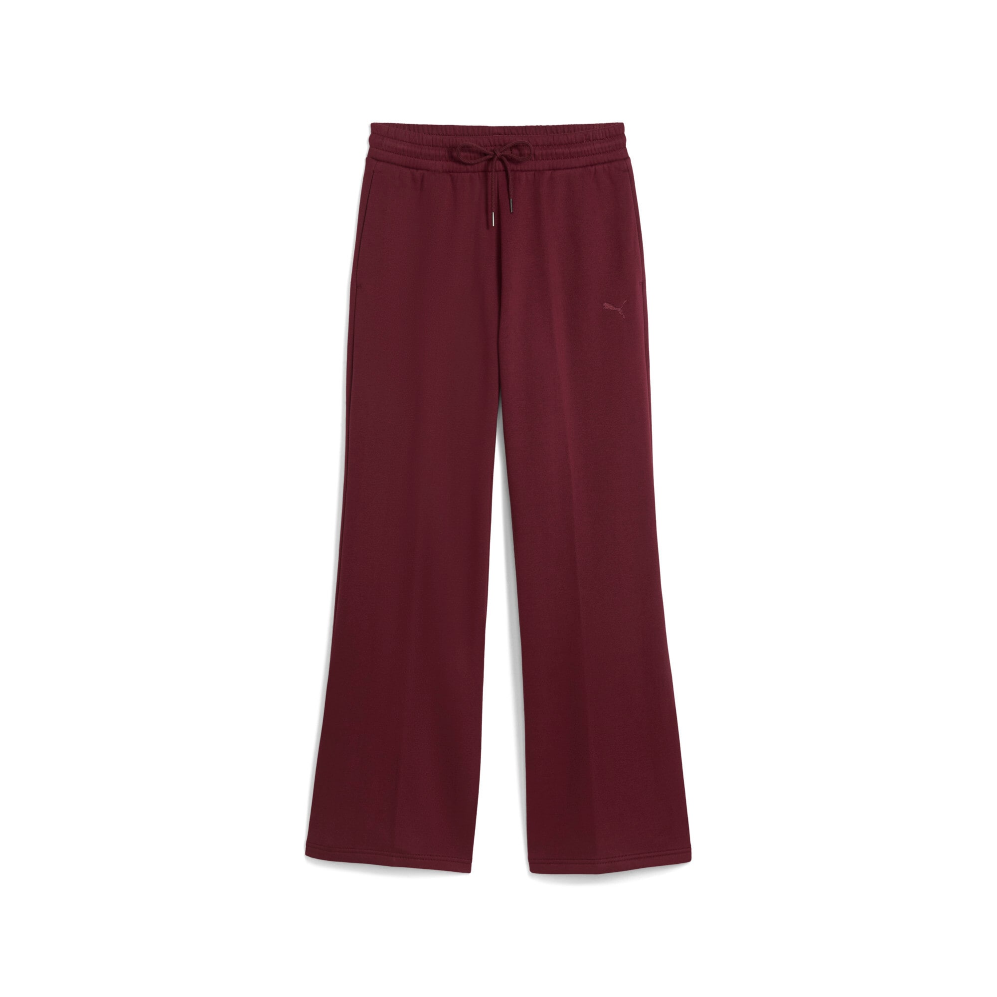 PUMA Trainingshose »HER COMFORT HIGH-WAIST STRAIGHT PANTS FL OP« mit Eingrifftaschen, pflegeleicht, komfortable Passform