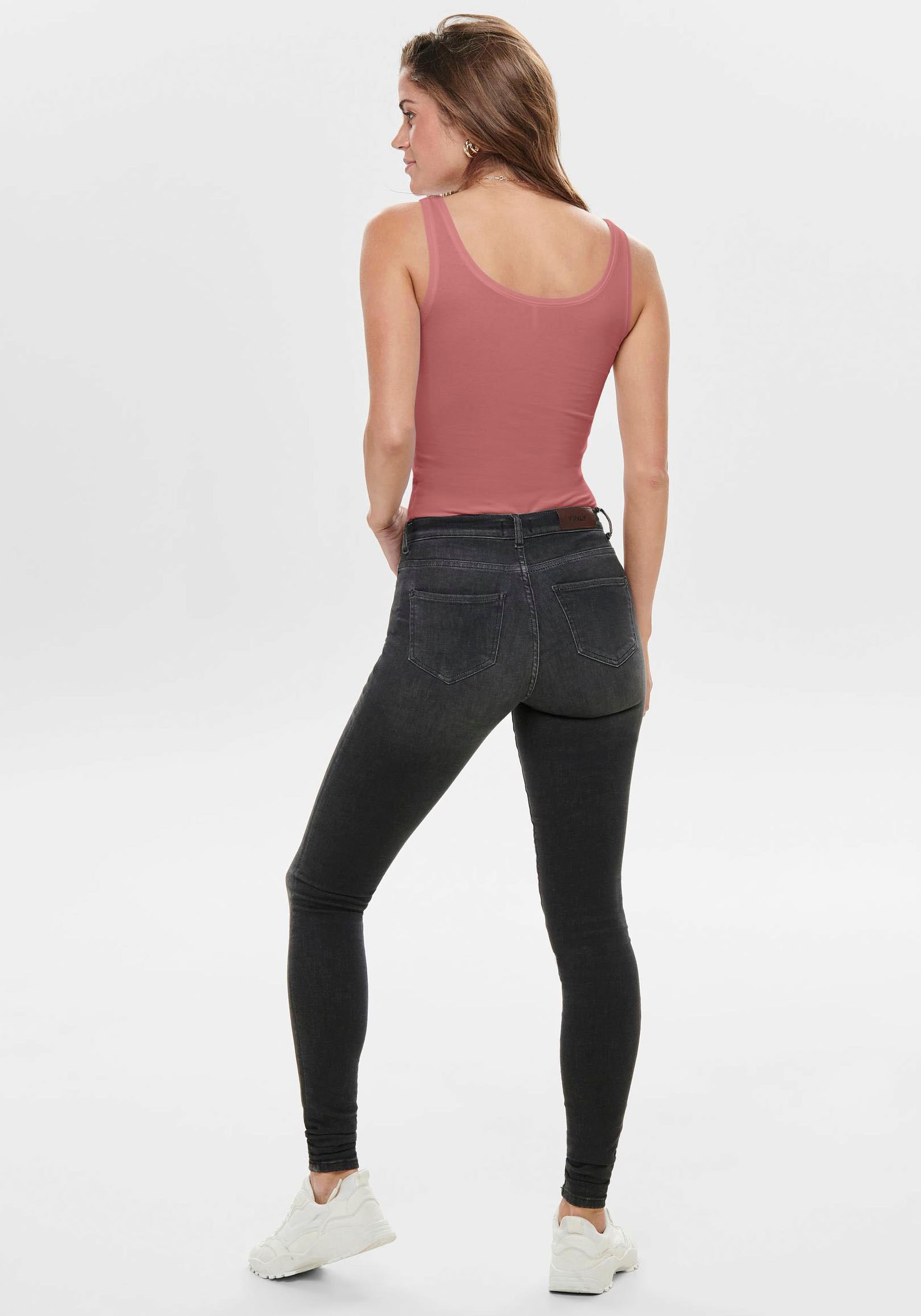 ONLY Tanktop »ONLLIVE LOVE NEW LONG TT 2PACK NOOS«, (Packung, 2 tlg., 2er-Pack)