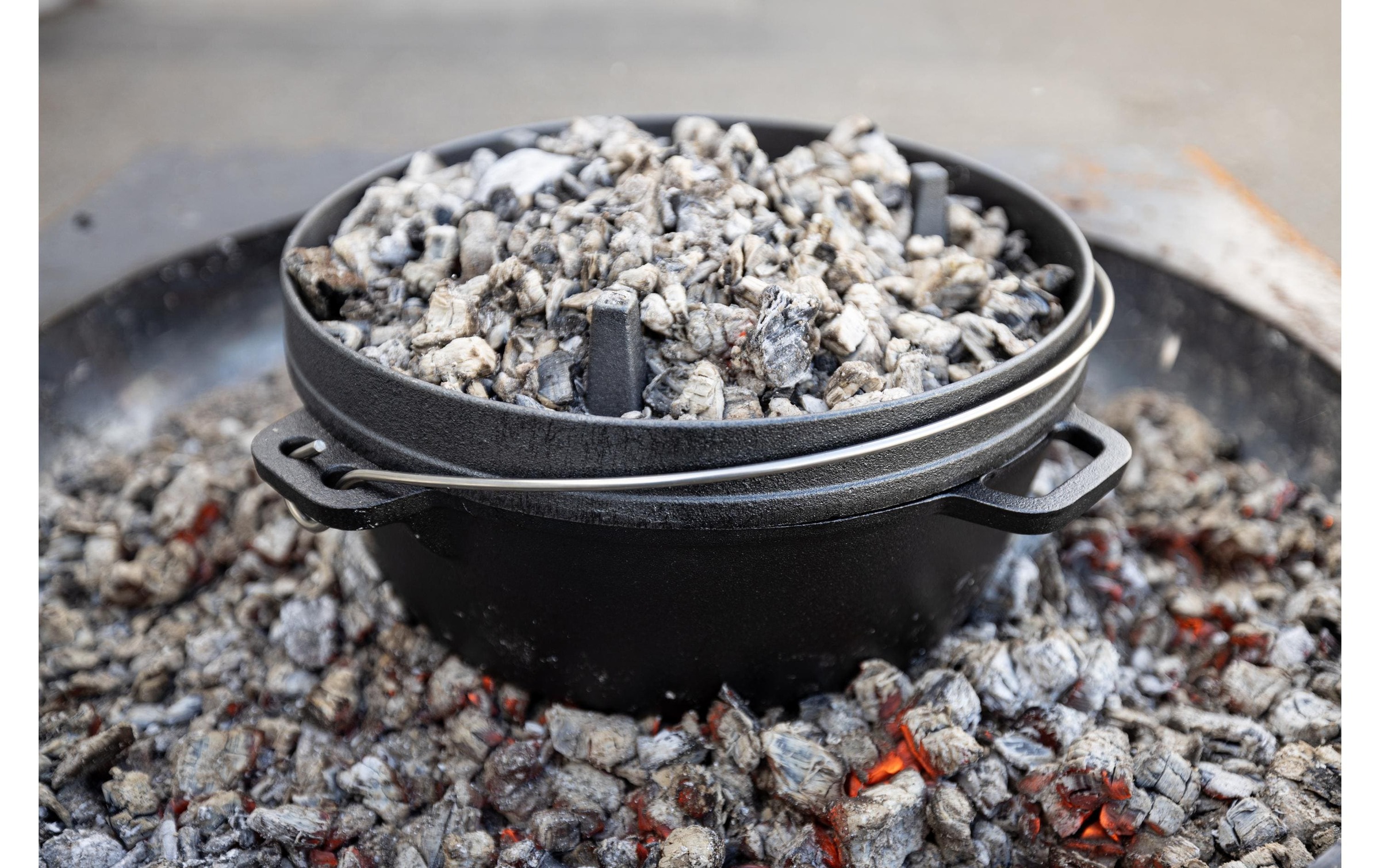 Nouvel Grilltopf, Gusseisen