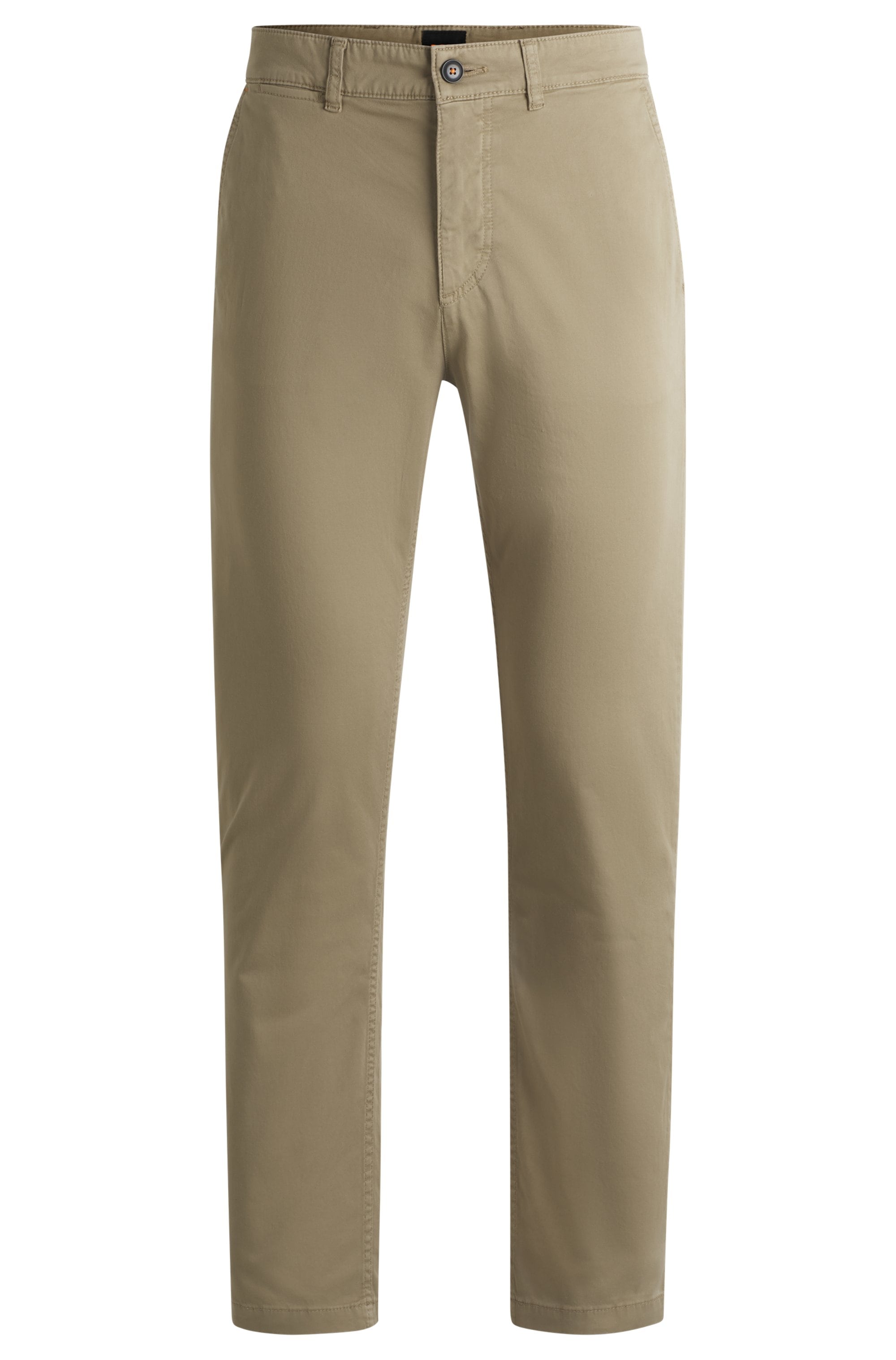 BOSS ORANGE Chinohose »Regular« in gerader From
