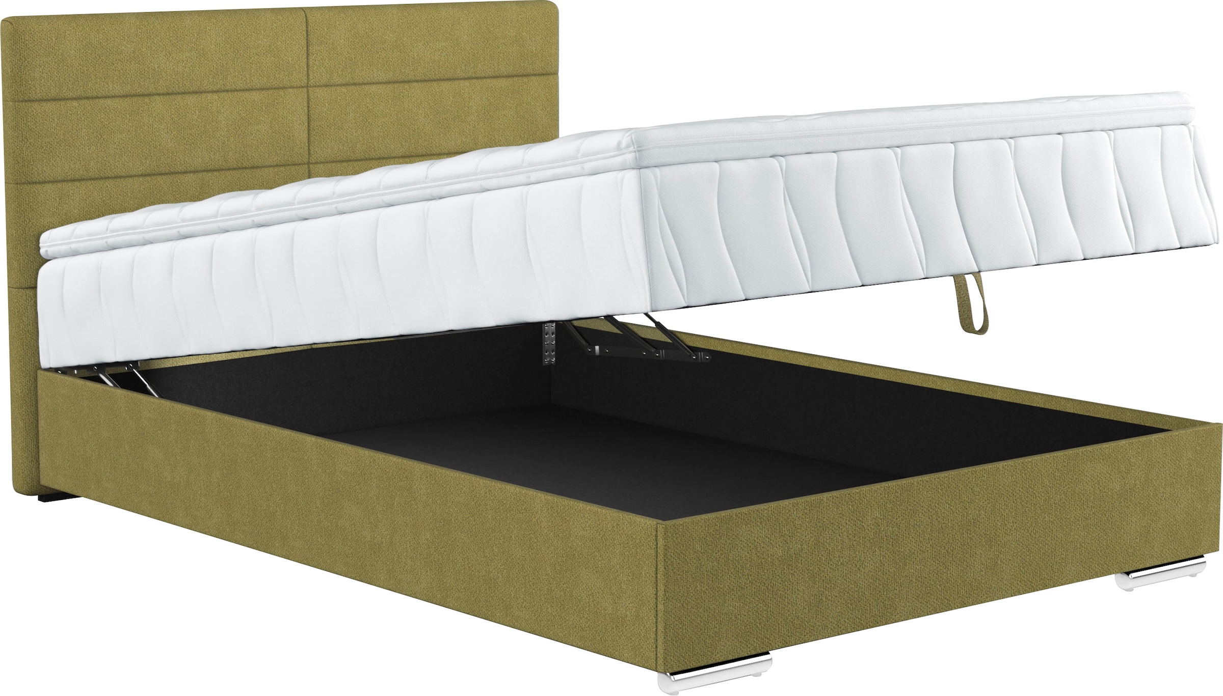 COTTA Boxbett »Tom«, mit Bettkasten, Topper und Zierkissen