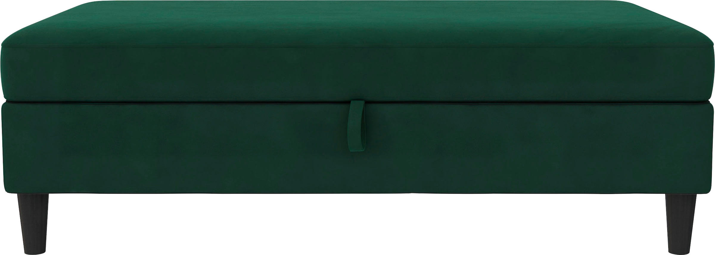 Dorel Home Stauraumhocker »Hartford«, Polsterhocker mit Stauraum, frei im Raum stellbar, Sitzhöhe 43 cm