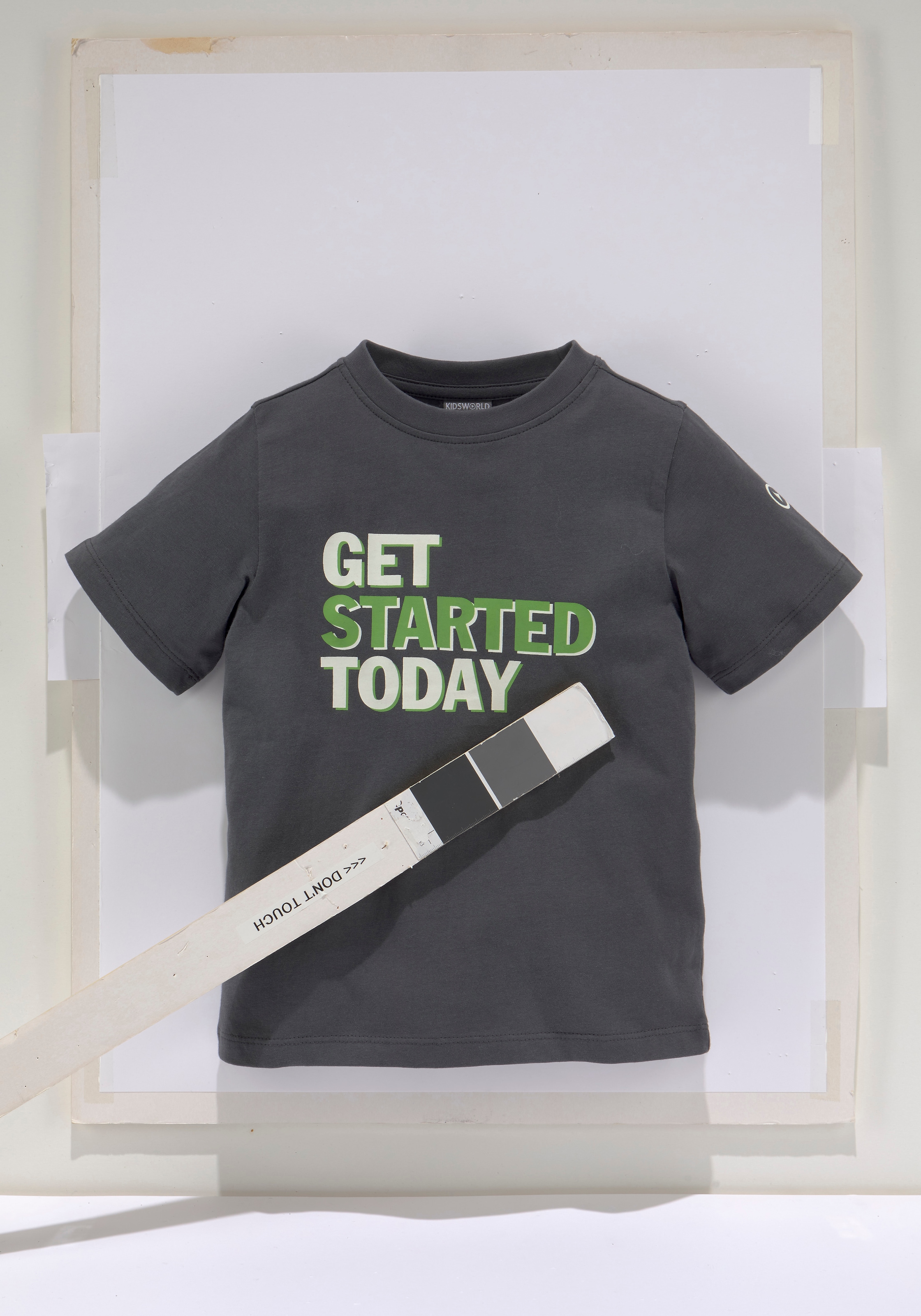 ✵ KIDSWORLD T-Shirt »TOMORROW IS (Packung, 2 LATE«, Jelmoli-Versand | bestellen tlg.), TOO Sprücheshirts online