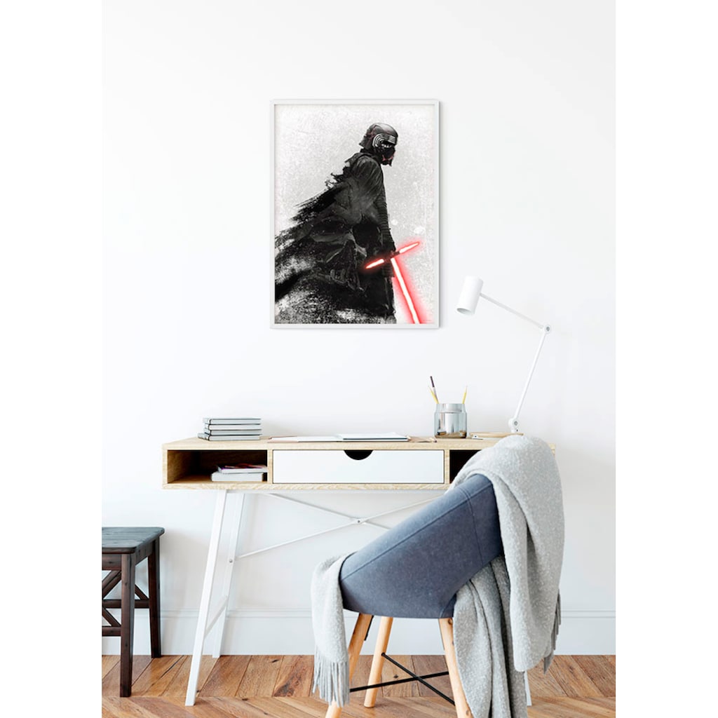 Komar Poster »Star Wars EP9 Kylo Vader Shadow«, Star Wars, (1 St.)