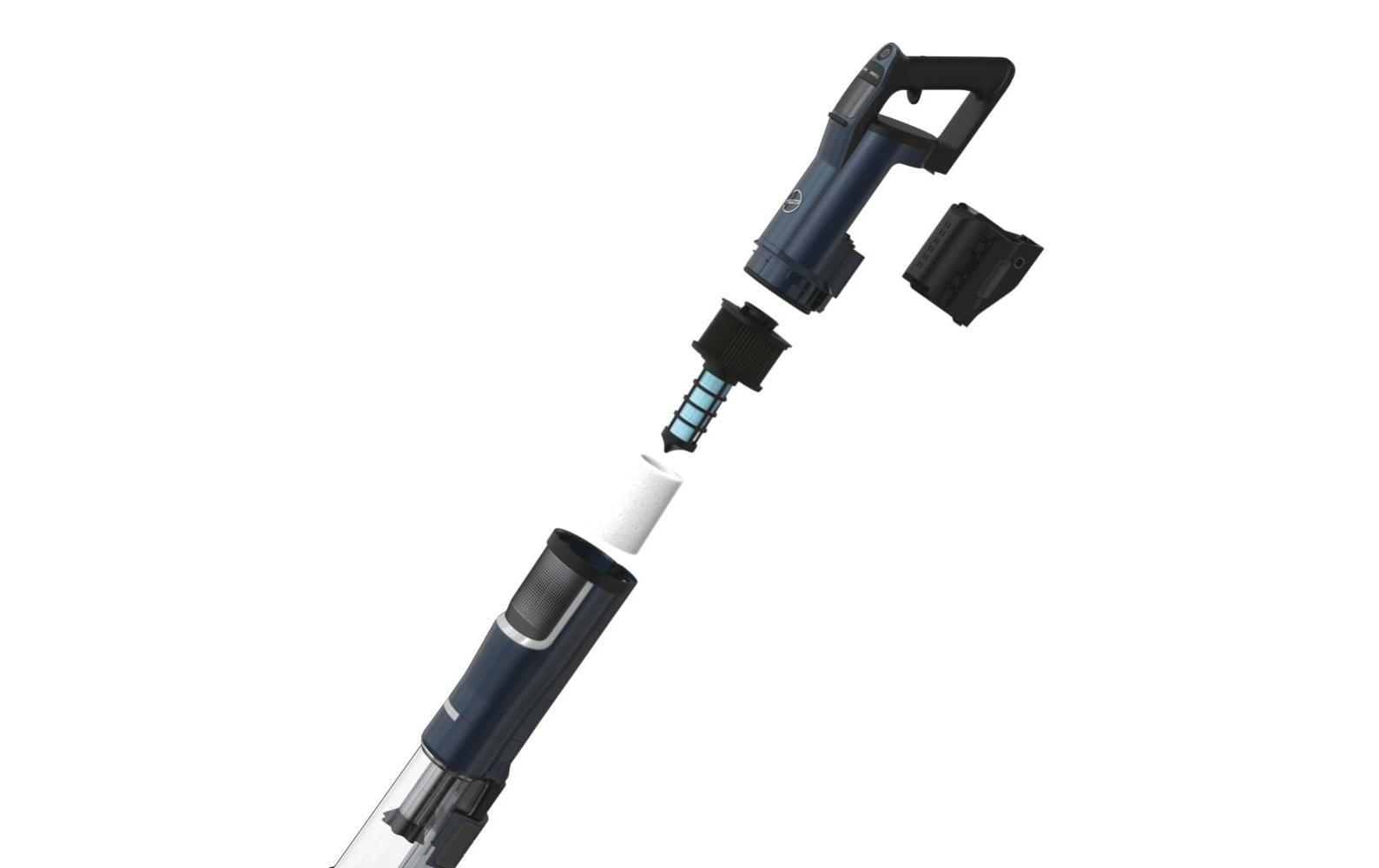 Hoover Akku-Hand-und Stielstaubsauger »HFX20P 11 Galaxy Blue«