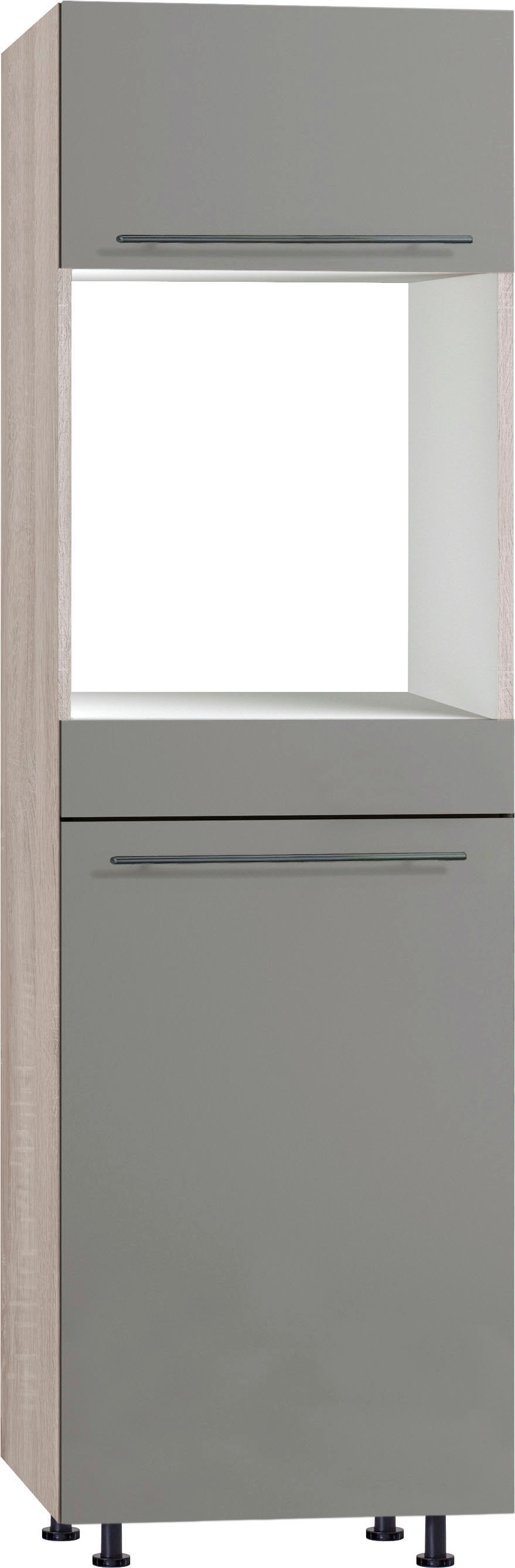 OPTIFIT Backofen/Kühlumbauschrank »Bern«, 60 cm breit, 212 cm hoch, mit höhenverstellbaren Stellfüssen