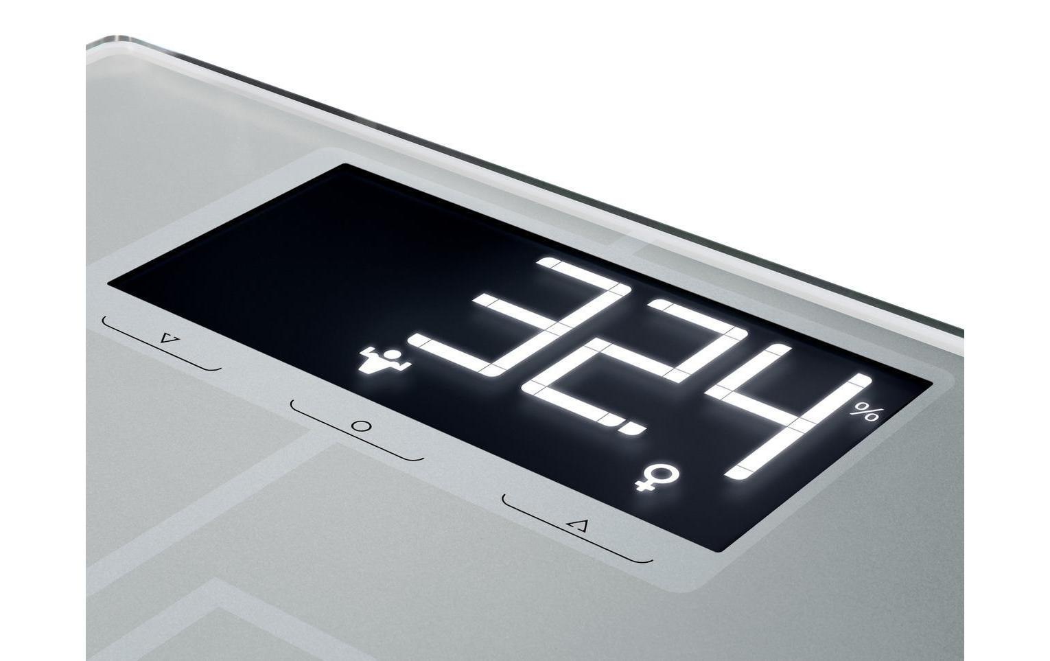 Soehnle Körper-Analyse-Waage »Shape Sense Profi 300 Grau Transparent«