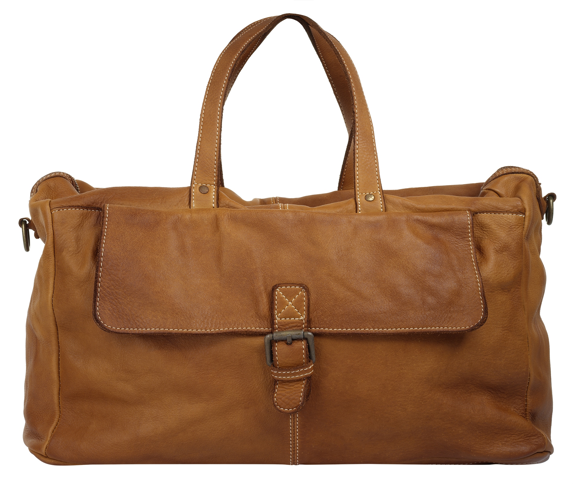 Cluty Reisetasche "CLUTY Herren, Damen echt Leder, Made in Italy" echt Leder, Made in Italy