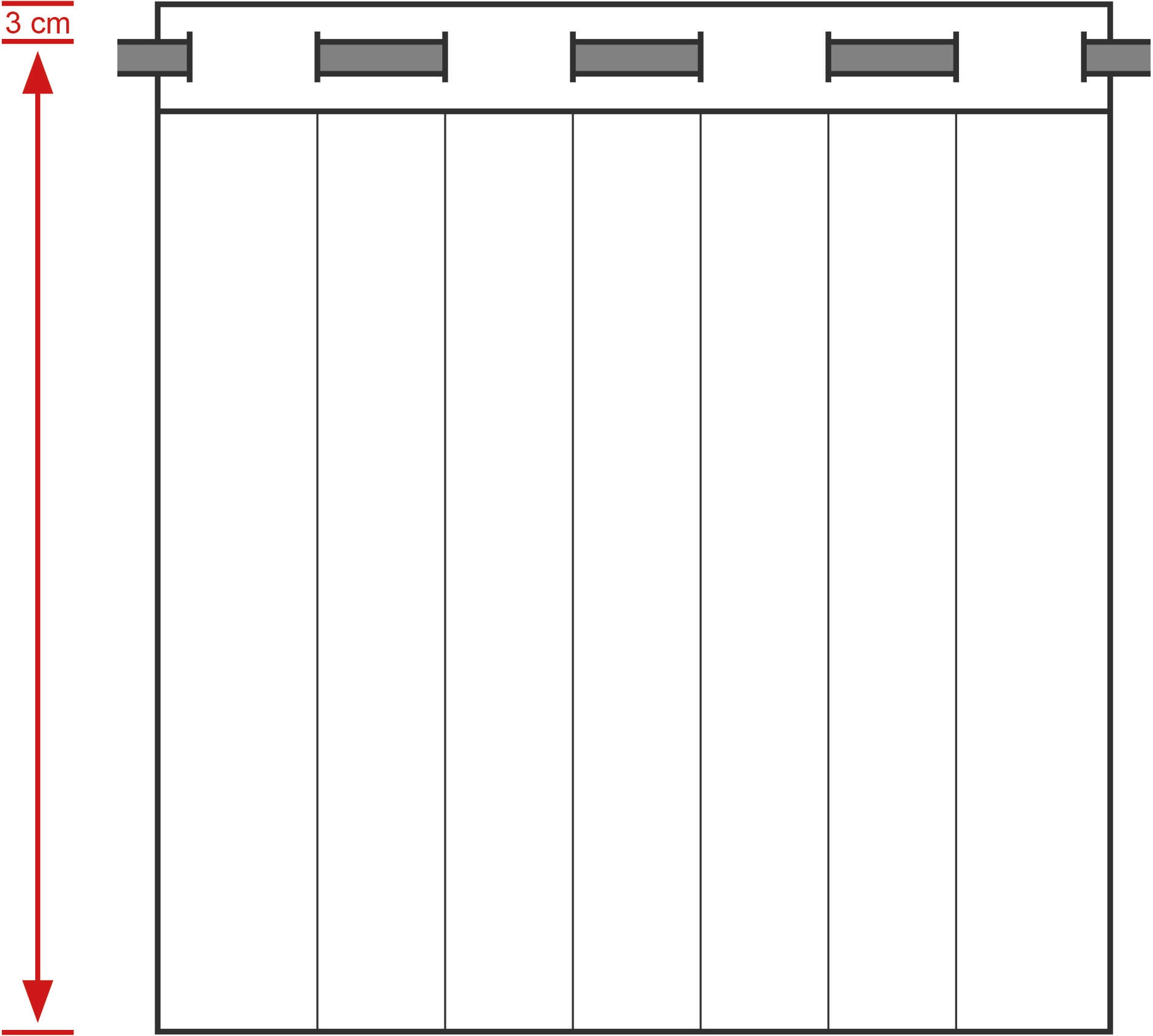 Muster for »Stairs«, (1 grafisches Neutex St.), | Jelmoli-Versand kaufen you! Vorhang online