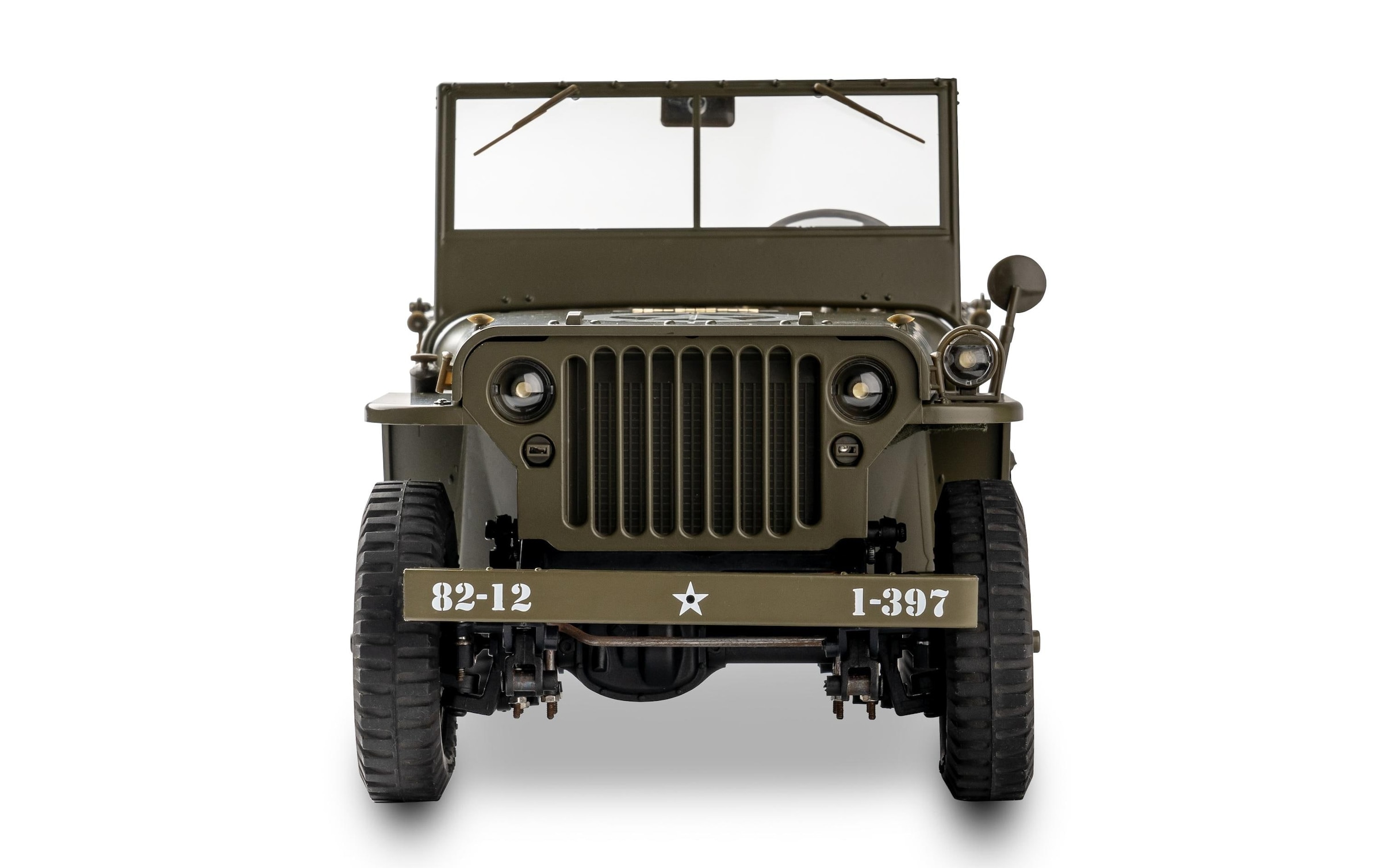 RC-Auto »RocHobby 1941 MB Willys Jeep, 1:12«