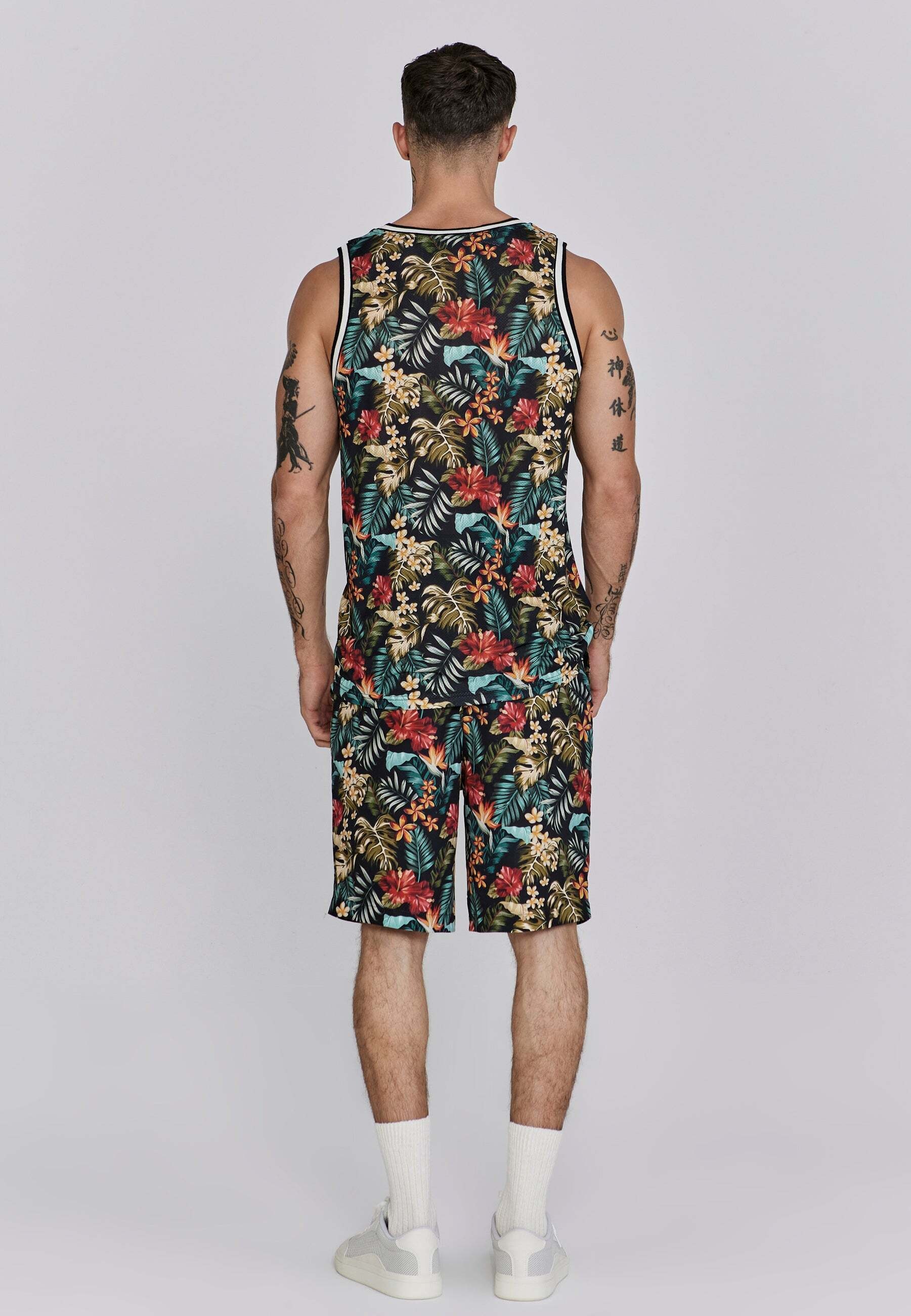 Siksilk Kurzarmshirt »Siksilk Top Basketball Vest«
