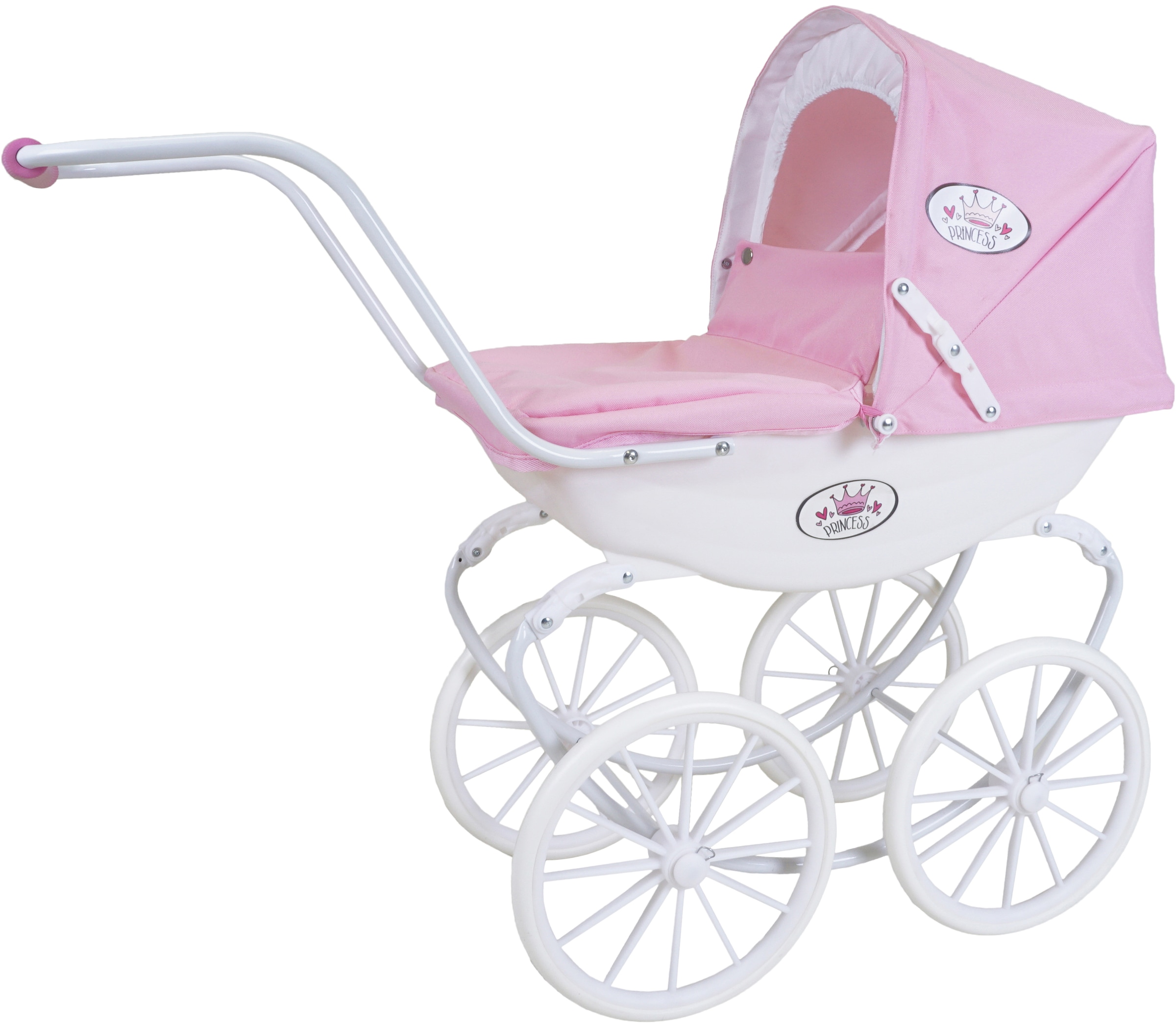 Knorrtoys® Puppenwagen »Classic - Princess White Rose«