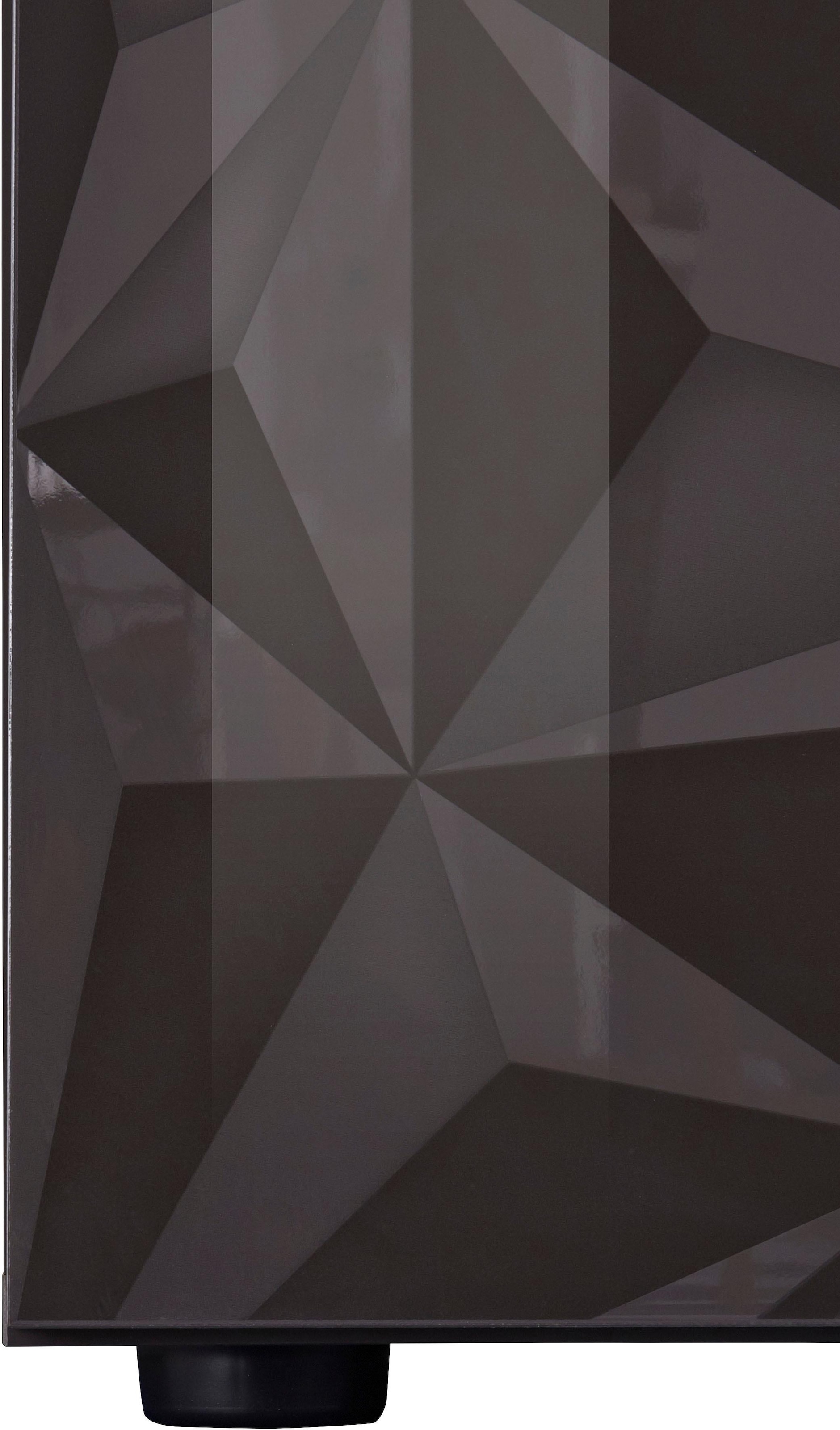 INOSIGN Highboard »Prisma«, Breite 121 cm, 2-türig