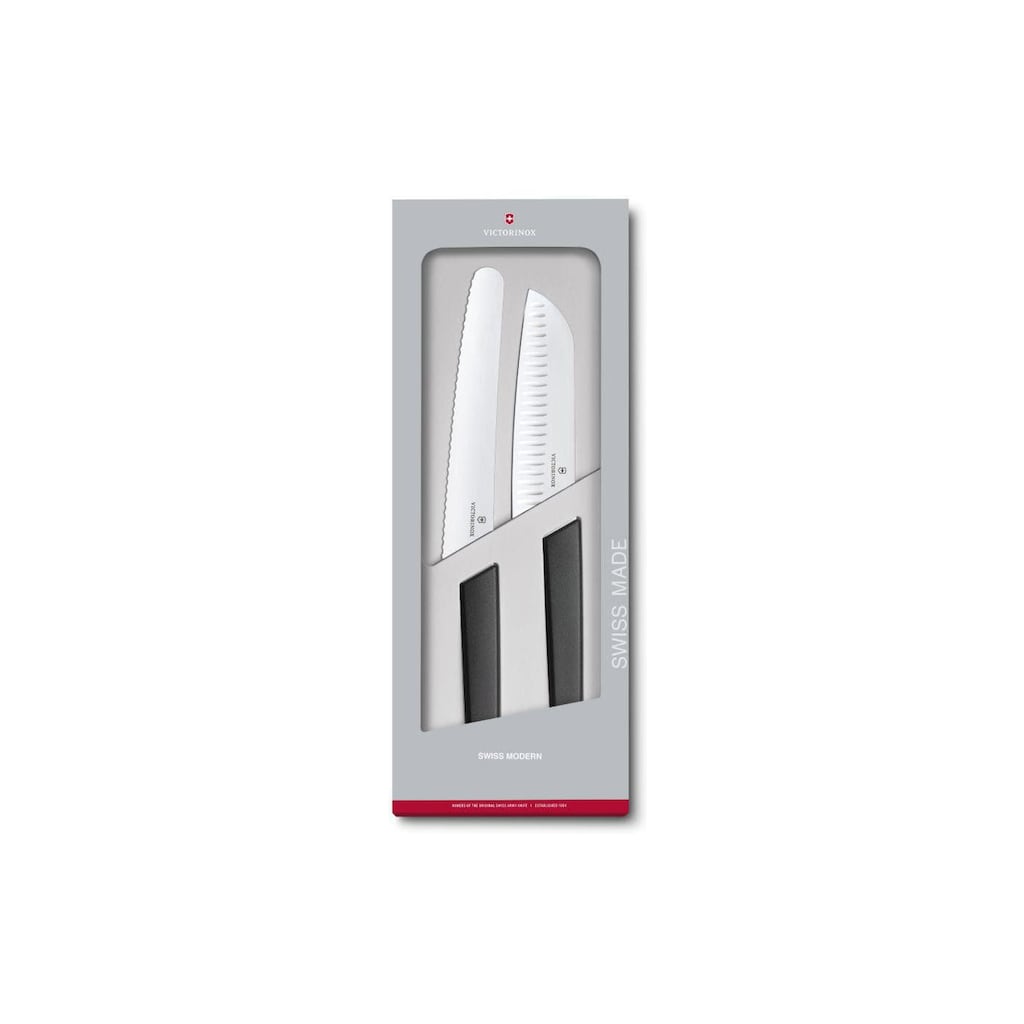 Victorinox Allzweckmesser »Küchenmesser Swiss Modern«, (2 tlg.)