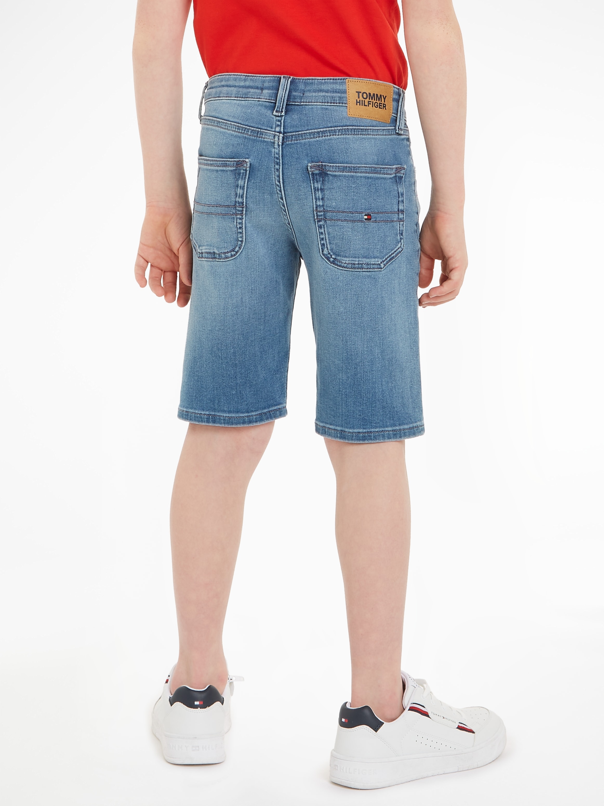 ✵ Tommy Hilfiger Shorts »MODERN STRAIGHT SHORTS«, mit Markendetails günstig  bestellen | Jelmoli-Versand