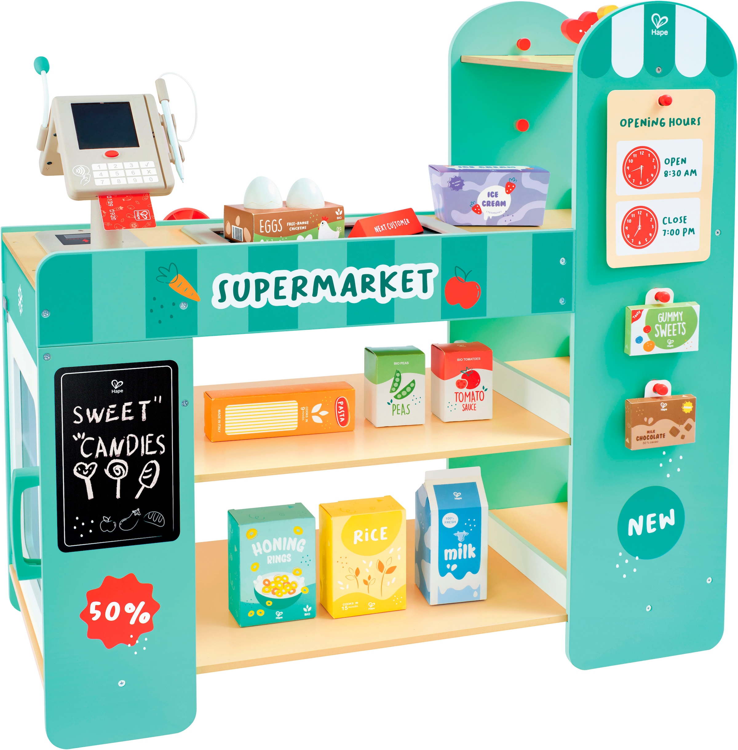 Hape Kaufladen "Intelligenter Supermarkt"