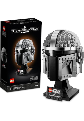 Konstruktionsspielsteine »Mandalorianer Helm (75328), LEGO® Star Wars™«, (584 St.)