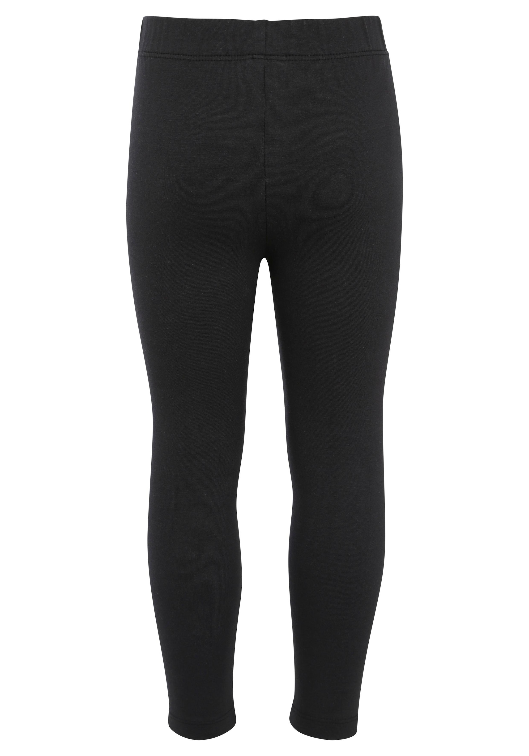 KIDSWORLD Leggings »2er Pack Leggings, mit Sternen-Print«, (Packung, 2 tlg.), mit Glitzerdruck