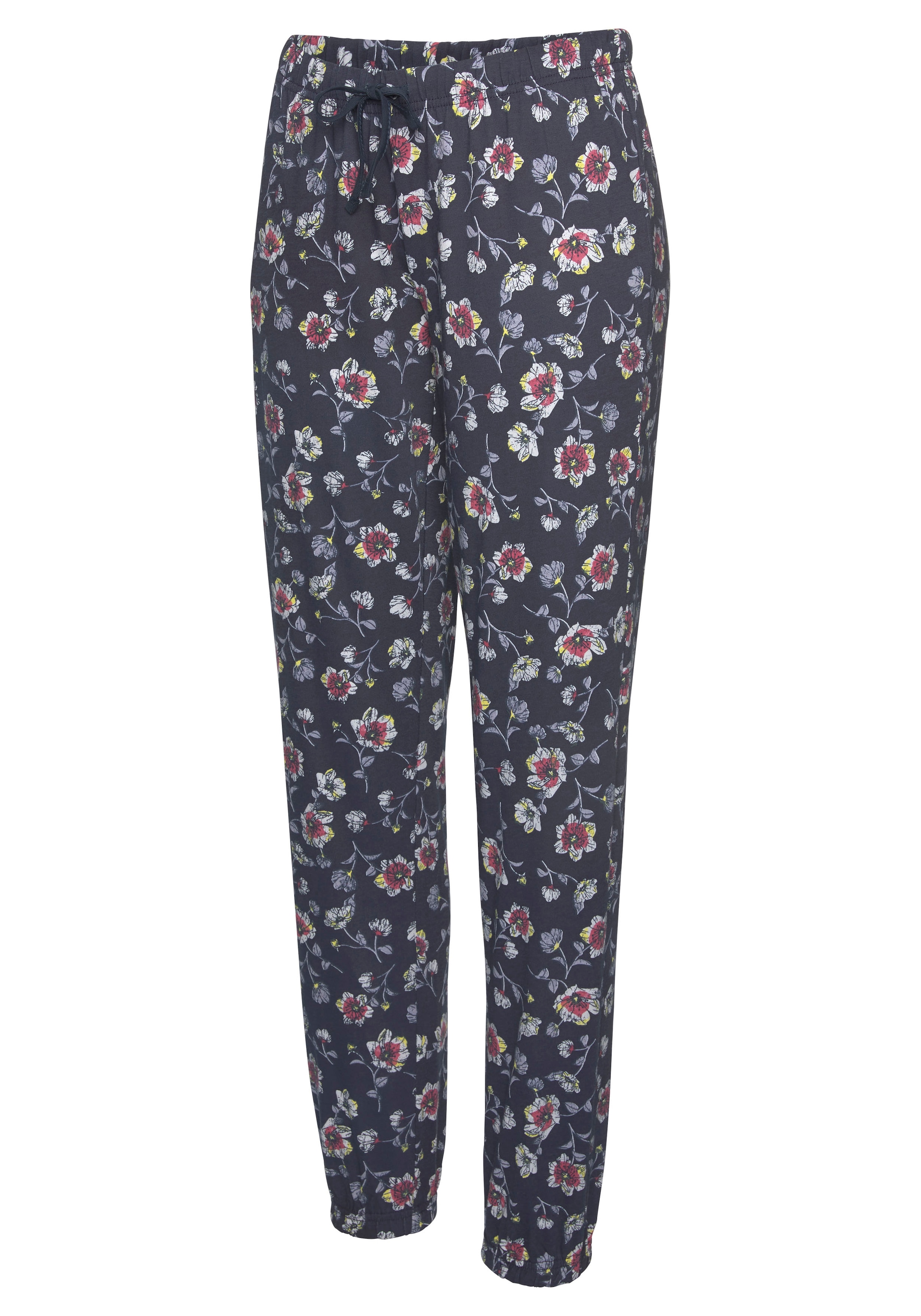 Vivance Dreams Pyjama, (2 tlg.), mit gemusterter Schlafhose