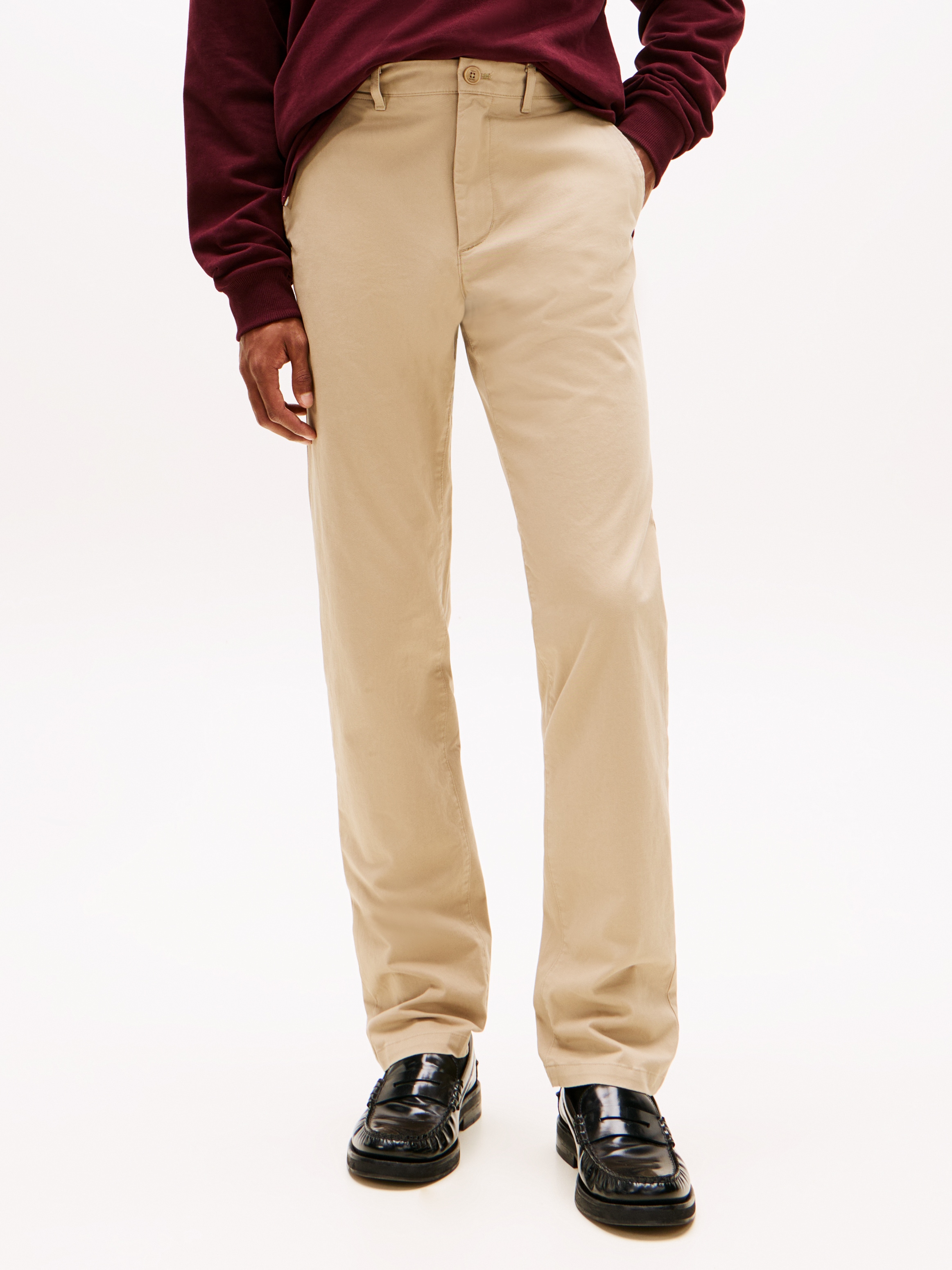 Tommy Hilfiger Chinohose »CORE DENTON ESSENTIAL« Straight Fit, Baumwolle mit Stretch
