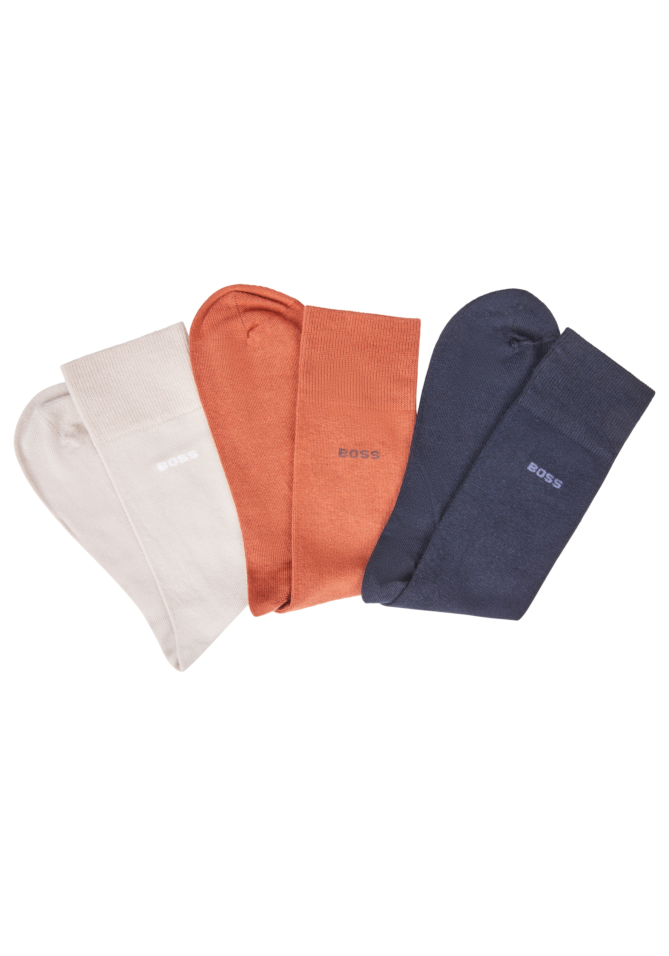 BOSS Socken »3P RS Uni«, (3 Paar)