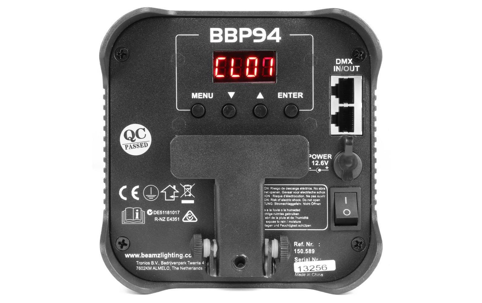 BeamZ Discolicht »BBP94 Uplight Par«