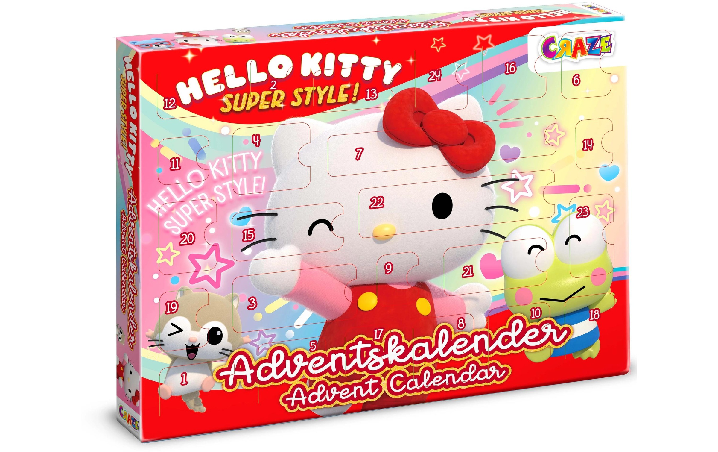 CRAZE Adventskalender »Hello Kitty 2024«, ab 3 Jahren