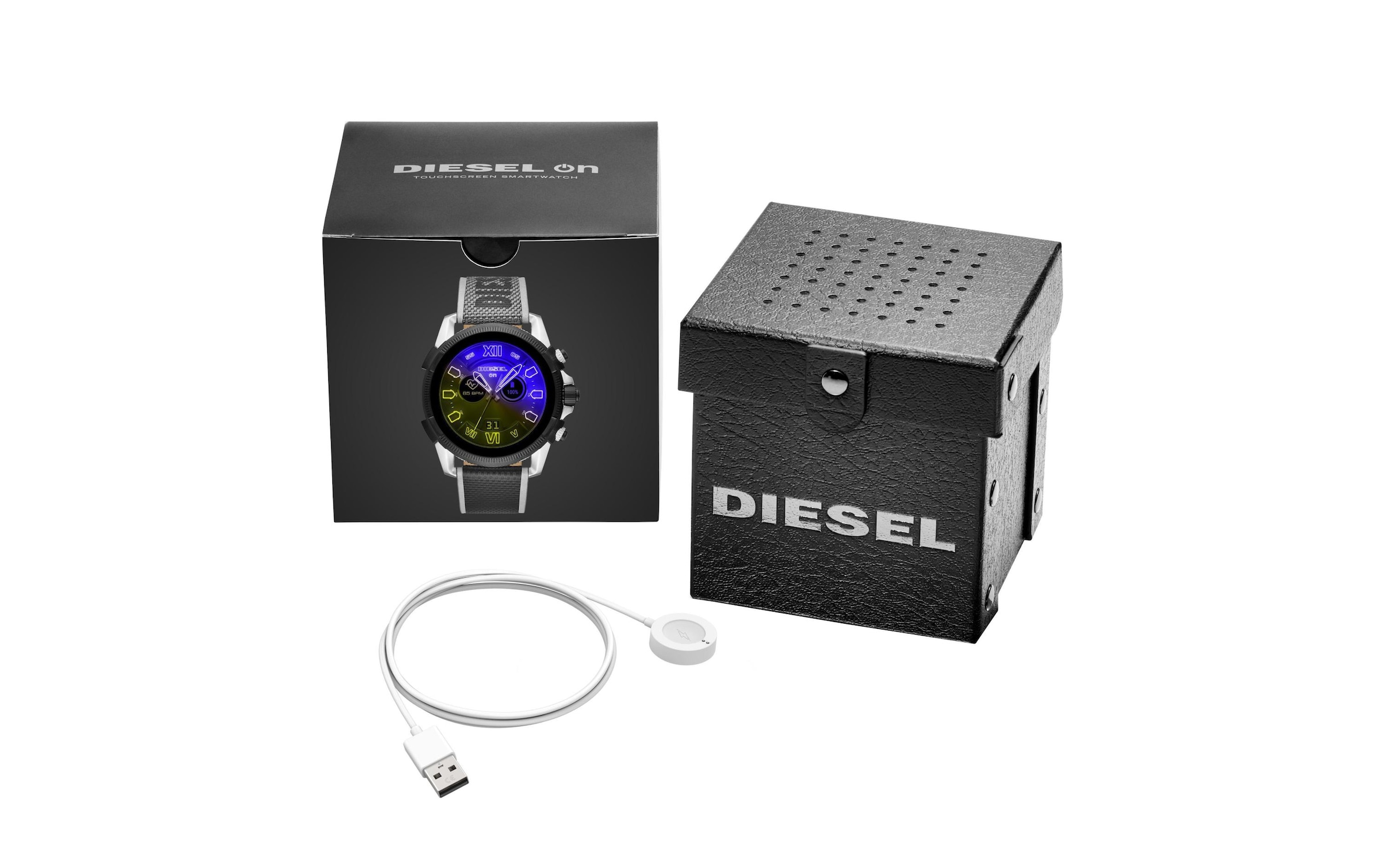 DIESEL ON Smartwatch »On Connected DZT2012 Herrenuhr«, Wear OS by Google