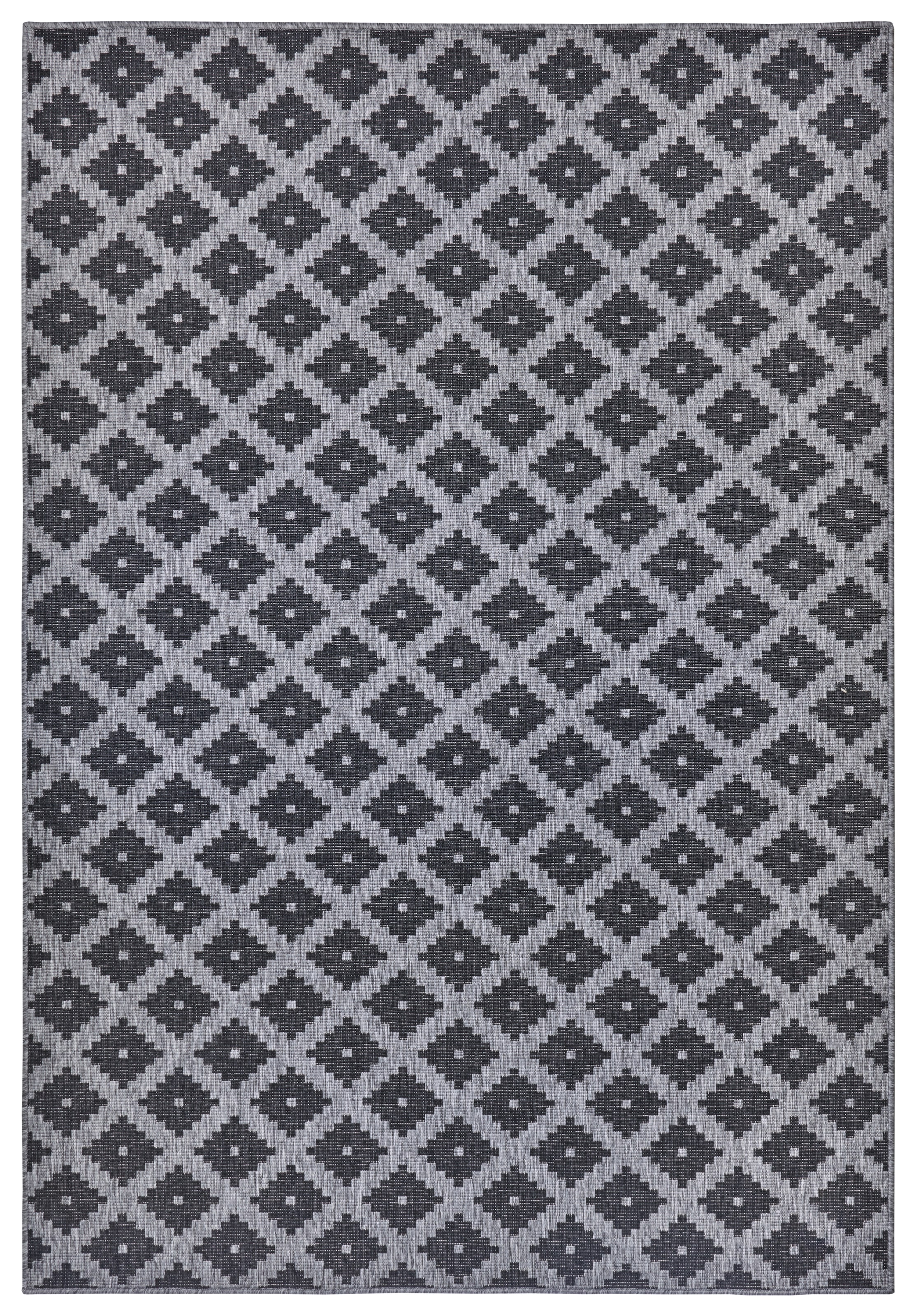 NORTHRUGS Teppich »Nizza Wendeteppich«, rechteckig, 5 mm Höhe, In-& Outdoor, Wetterfest, Balkon, Läufer, Wohnzimmer, Wasserfest