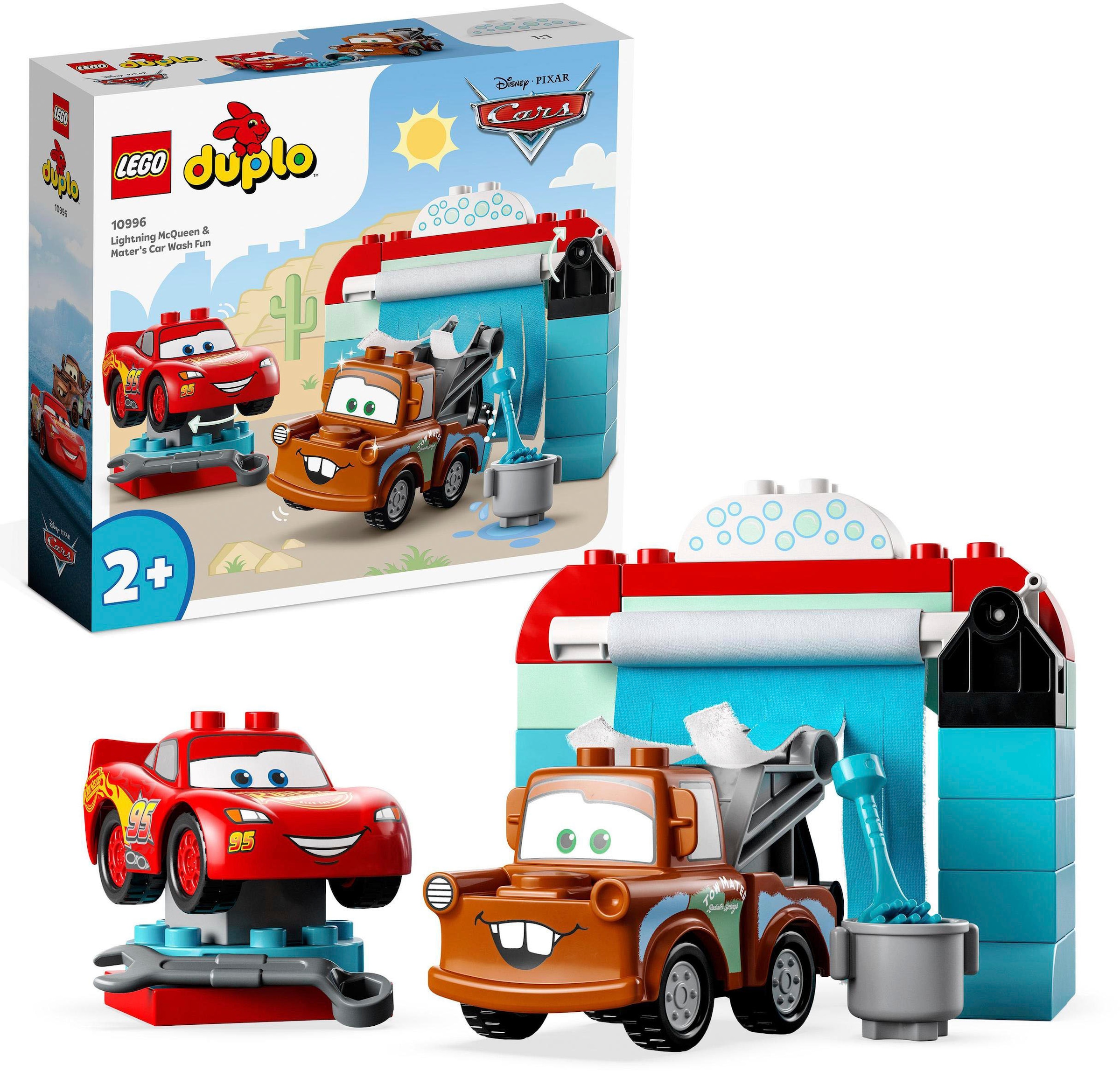 ✵ LEGO® Konstruktionsspielsteine »Lightning McQueen und Mater in der  Waschanlage (10996), LEGO® DUPLO«, (29 St.), LEGO® DUPLO Disney and Pixar\'s  Cars; Made in Europe online kaufen | Jelmoli-Versand