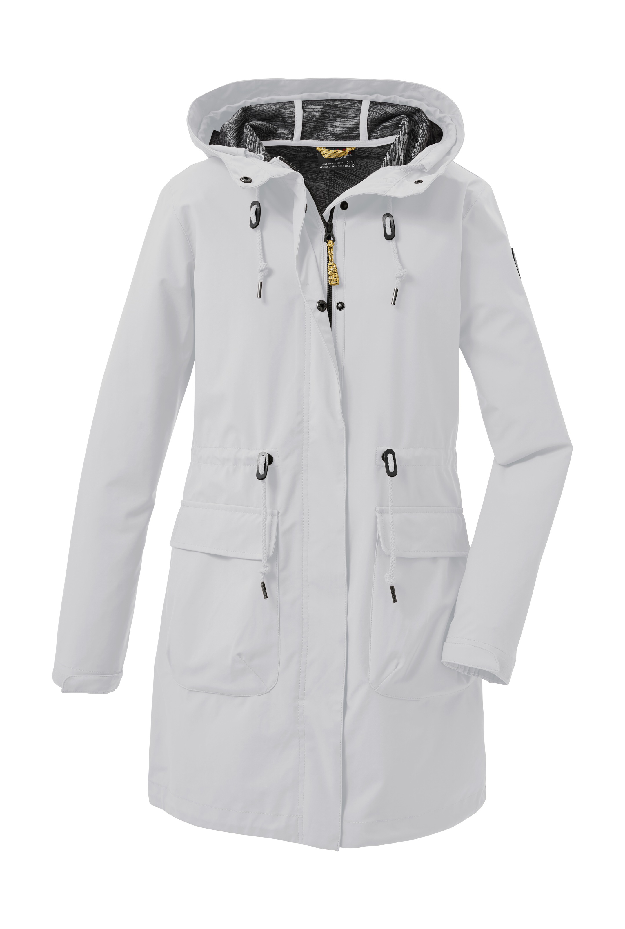 G.I.G.A. DX by killtec Softshellparka »GS 99 WMN SFTSHLL PRK« Damen Softshell Parka, 8.000 mm Wassersäule, atmungsaktiv, verstellbar