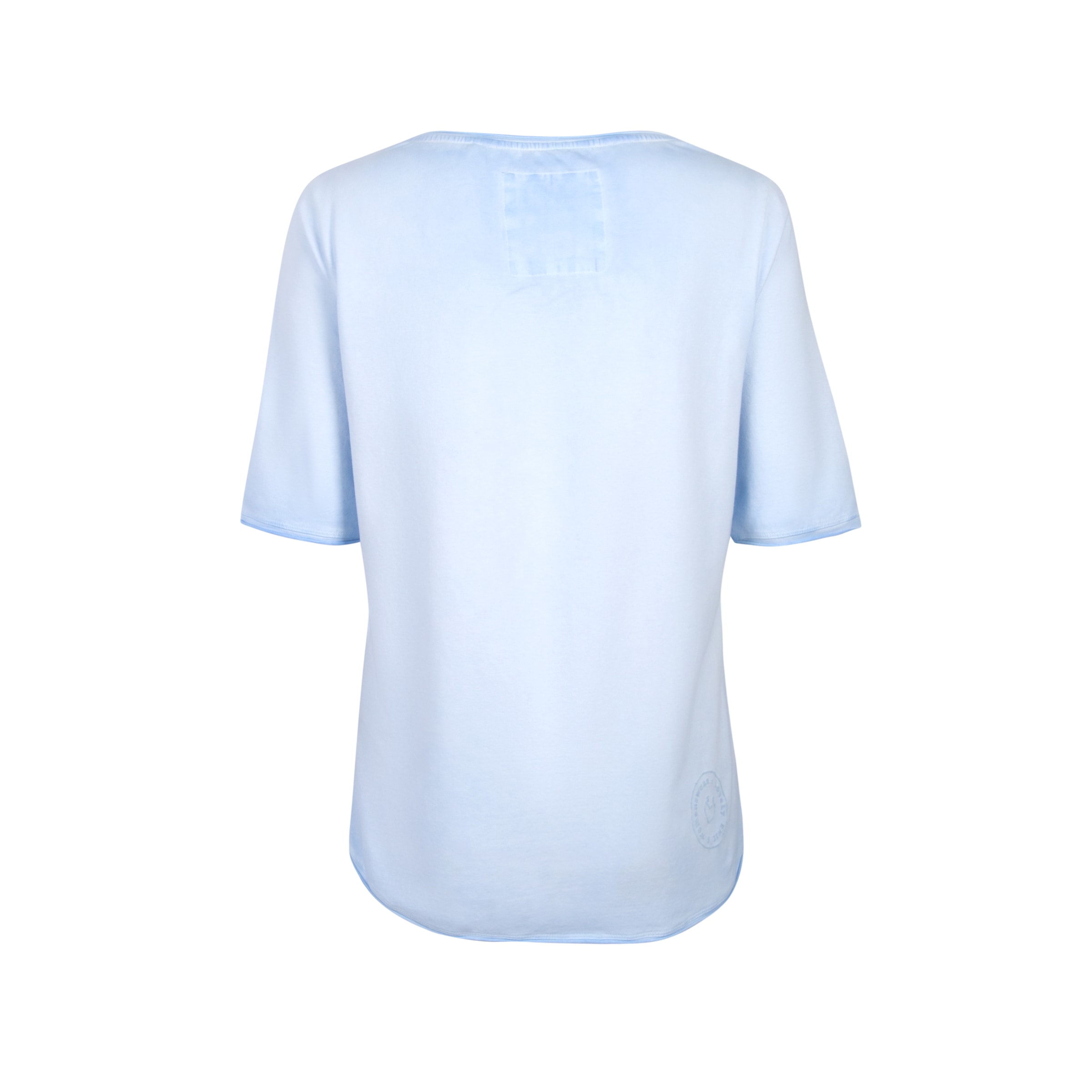 Lieblingsstück Rundhalsshirt »CandiceEP«, mit Statement-Stickerei und im Batik-Look