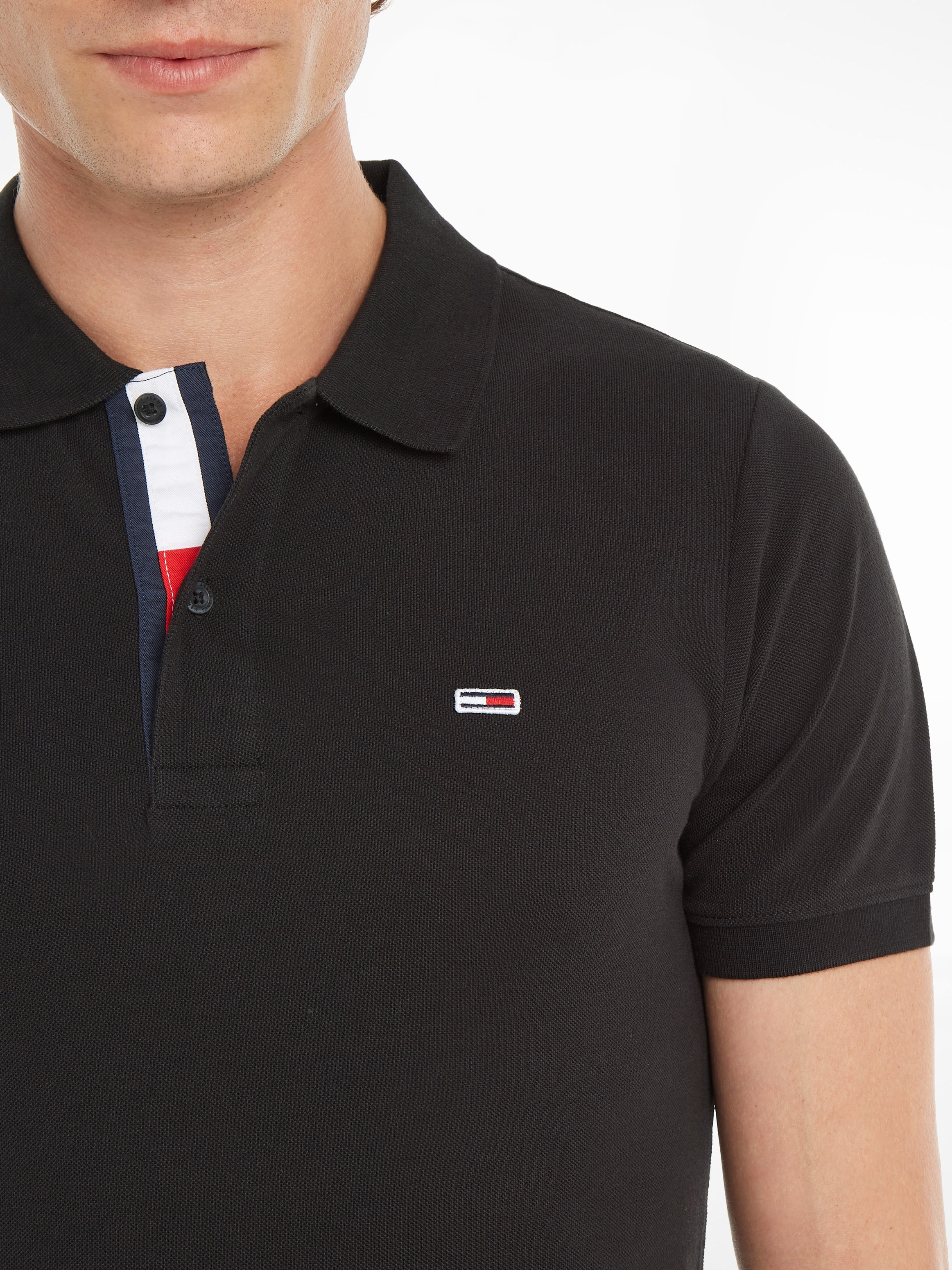 Tommy Jeans Poloshirt »TJM SLIM PLACKET POLO«